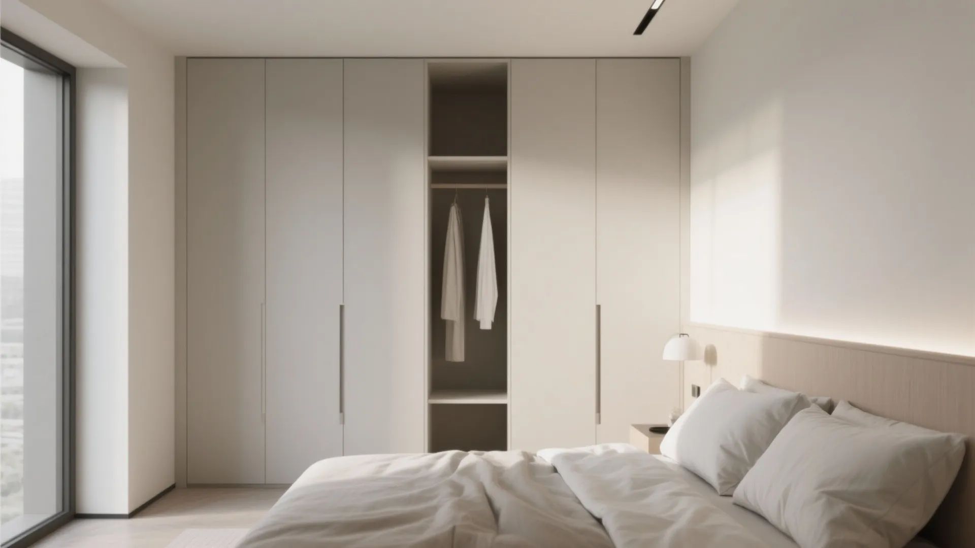 Minimalist Wardrobe Storage