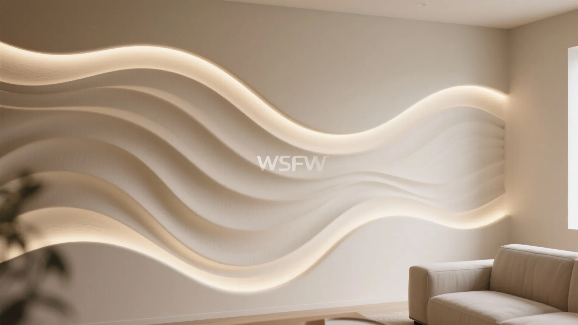 Minimalist wave patterns