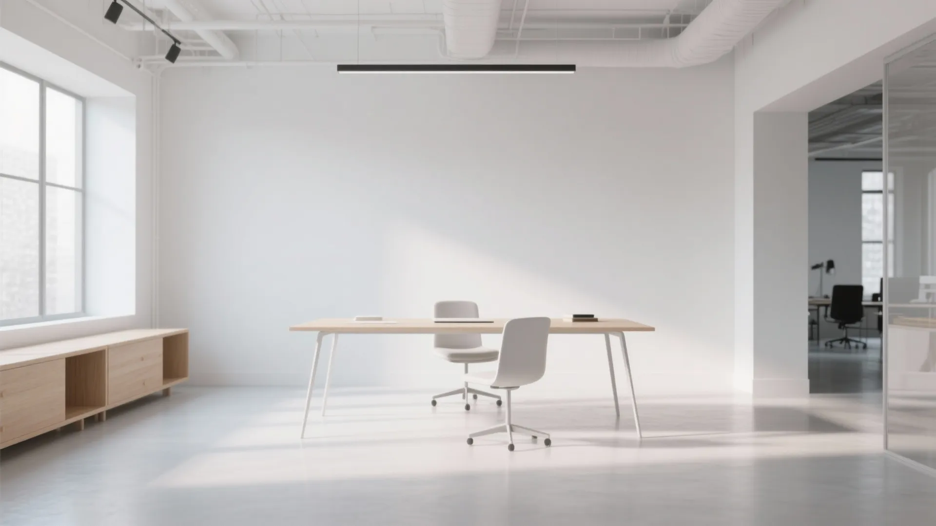 2. Minimalist White Space