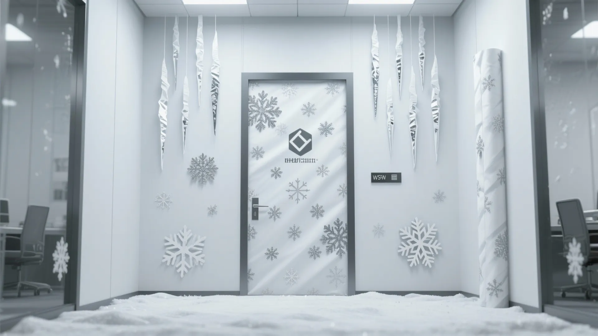 2. Winter Wonderland Minimalism