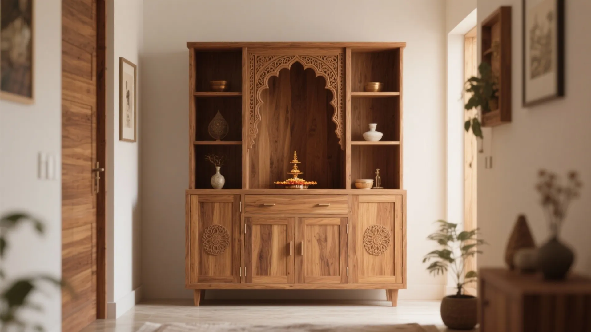 Minimalist Wooden Cabinet