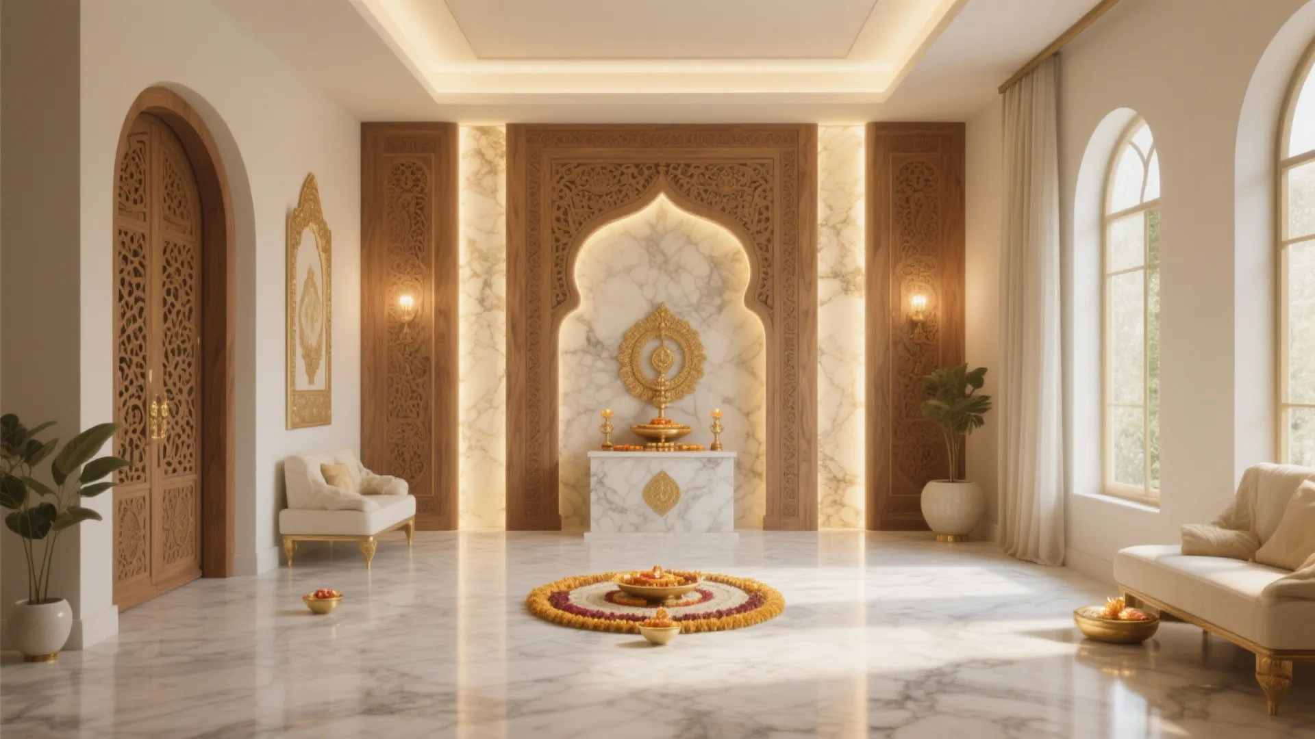 5 Puja Room Interior Design Ideas: How to Create a Serene and Beautiful Puja Space in Any Home