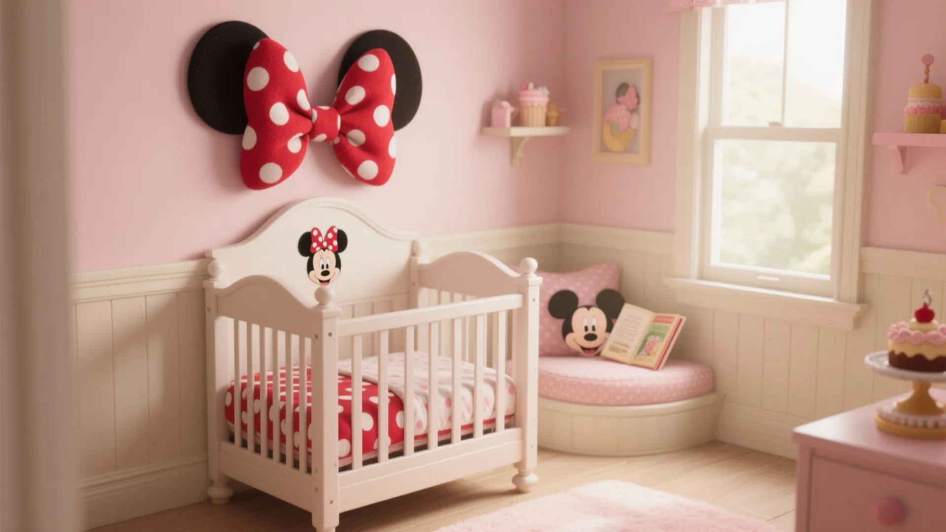 DIY Minnie Mouse Decorations - 5 Ideas: Small-space, budget-friendly Minnie Mouse décor ideas I use in real projects