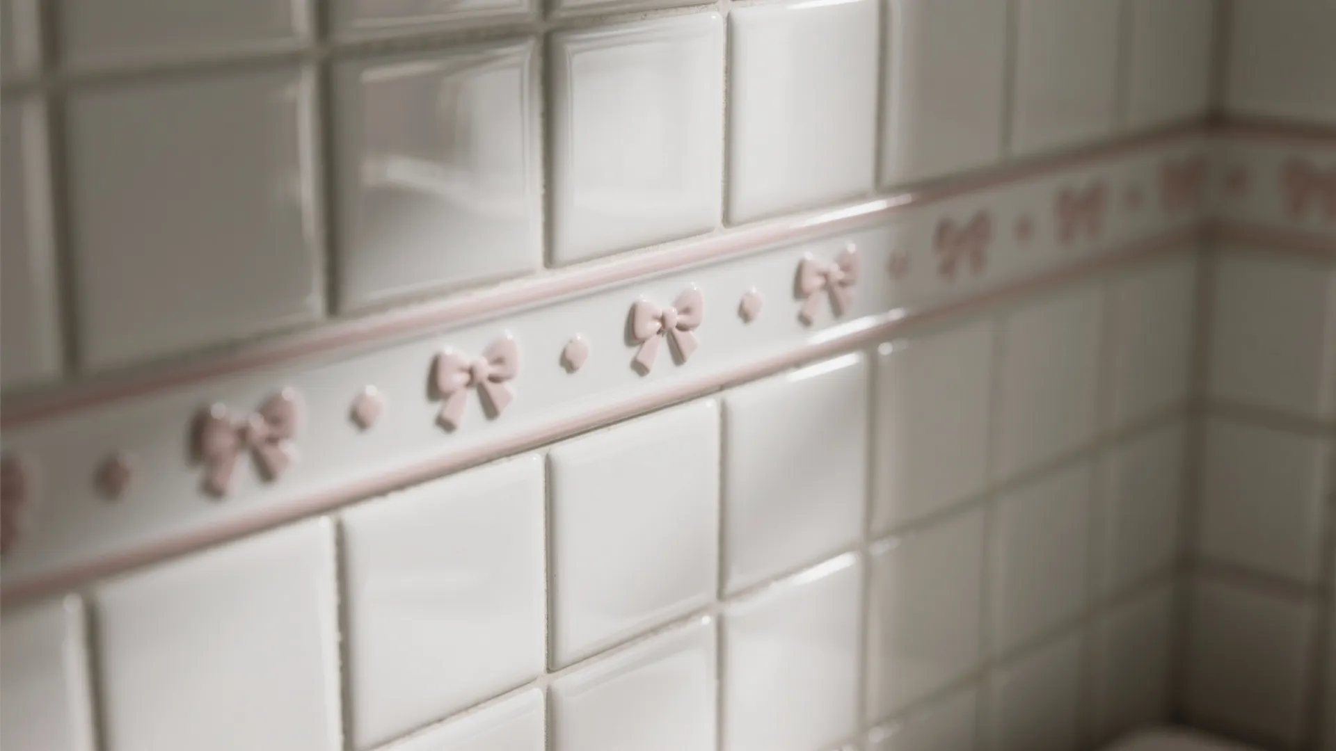 Playful Tile Patterns with Minnie Motifs