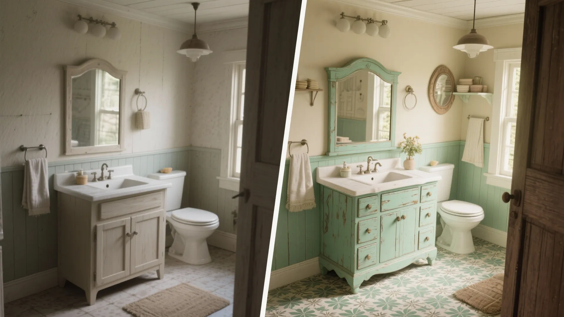 3. Mint Green for Vintage Cheer