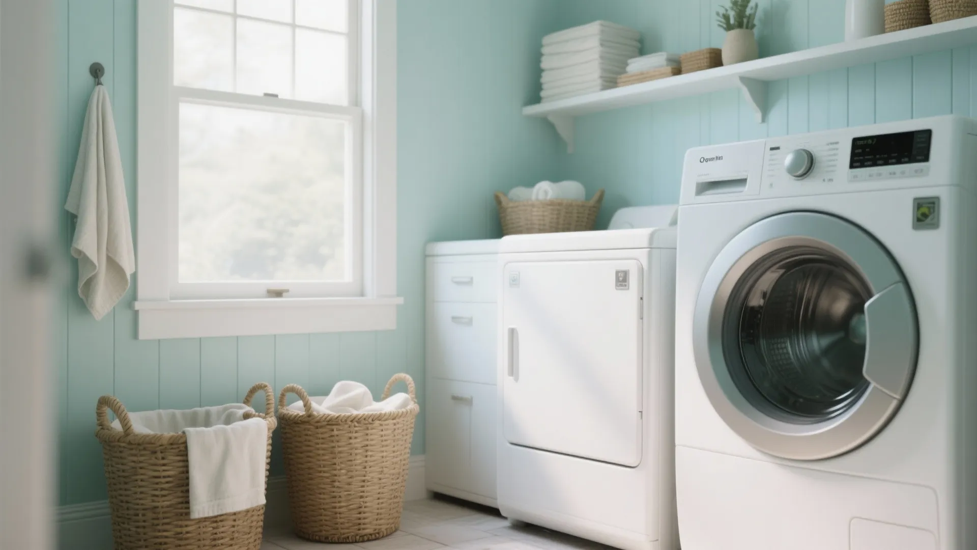 2. Soft Mint or Pale Aqua