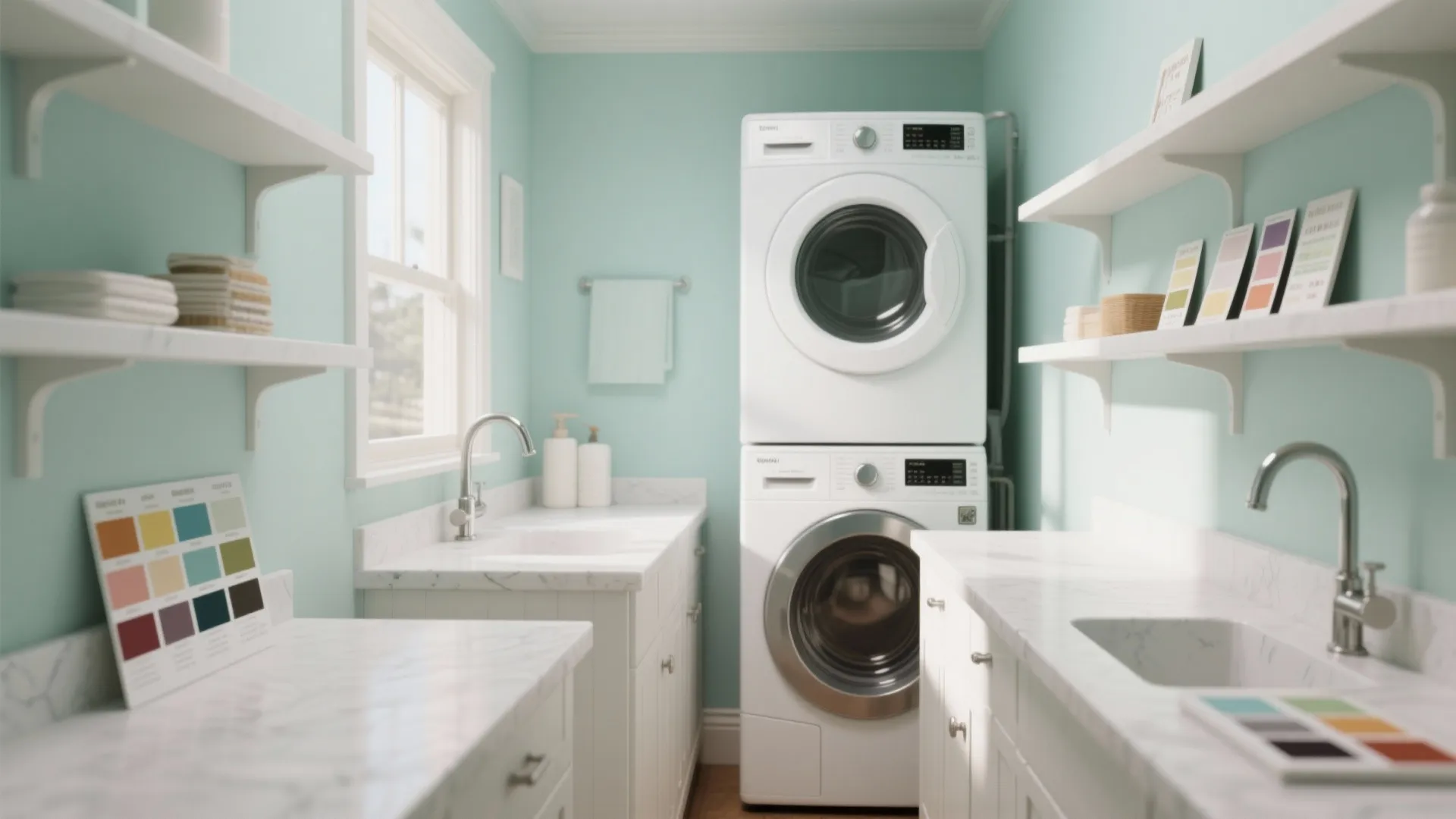 2. Soft Pastel Mint for Calm Energy