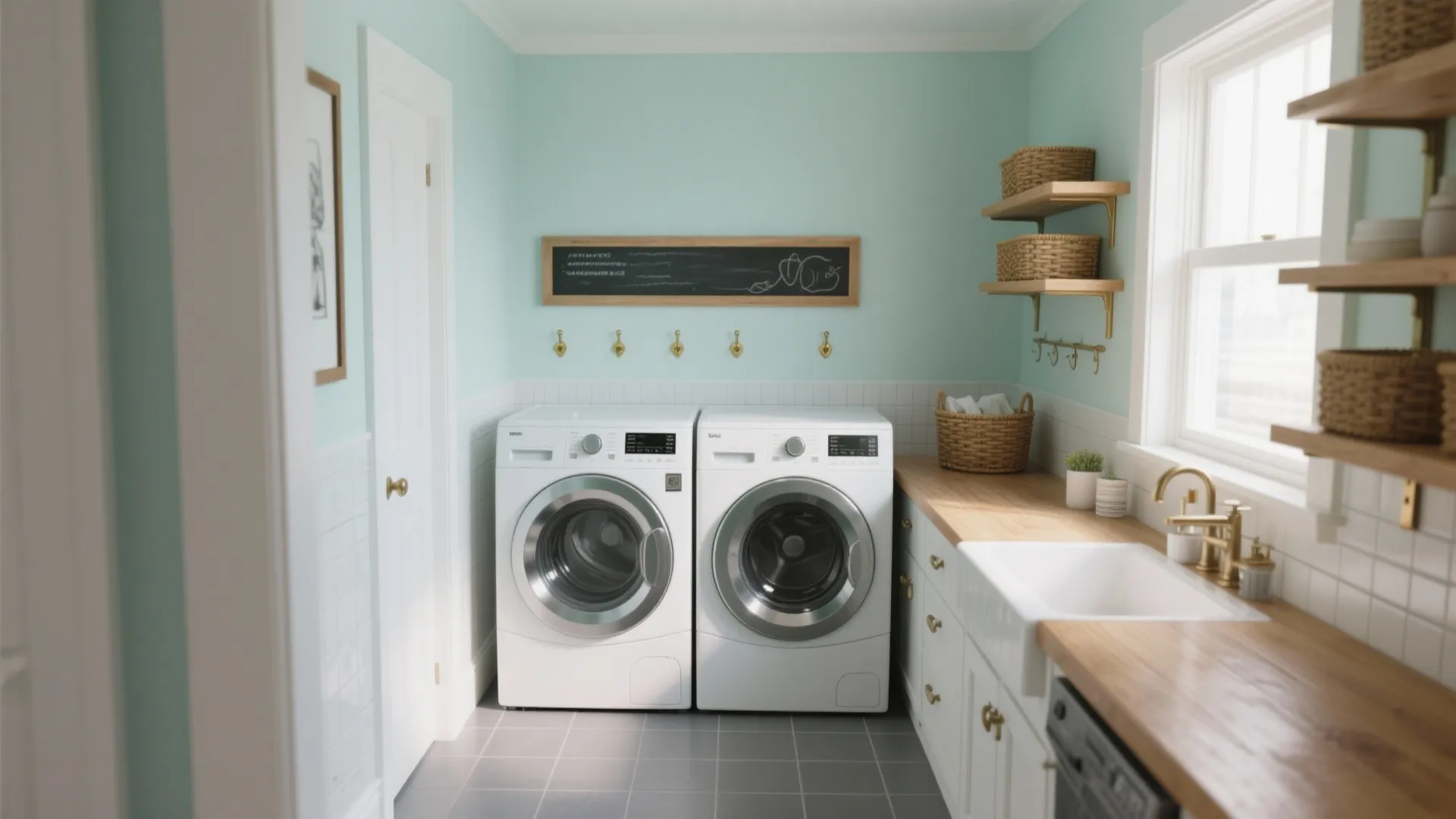 5 Laundry Room Walls Ideas: Creative, practical wall ideas for small laundry rooms — from durable paint to clever storage