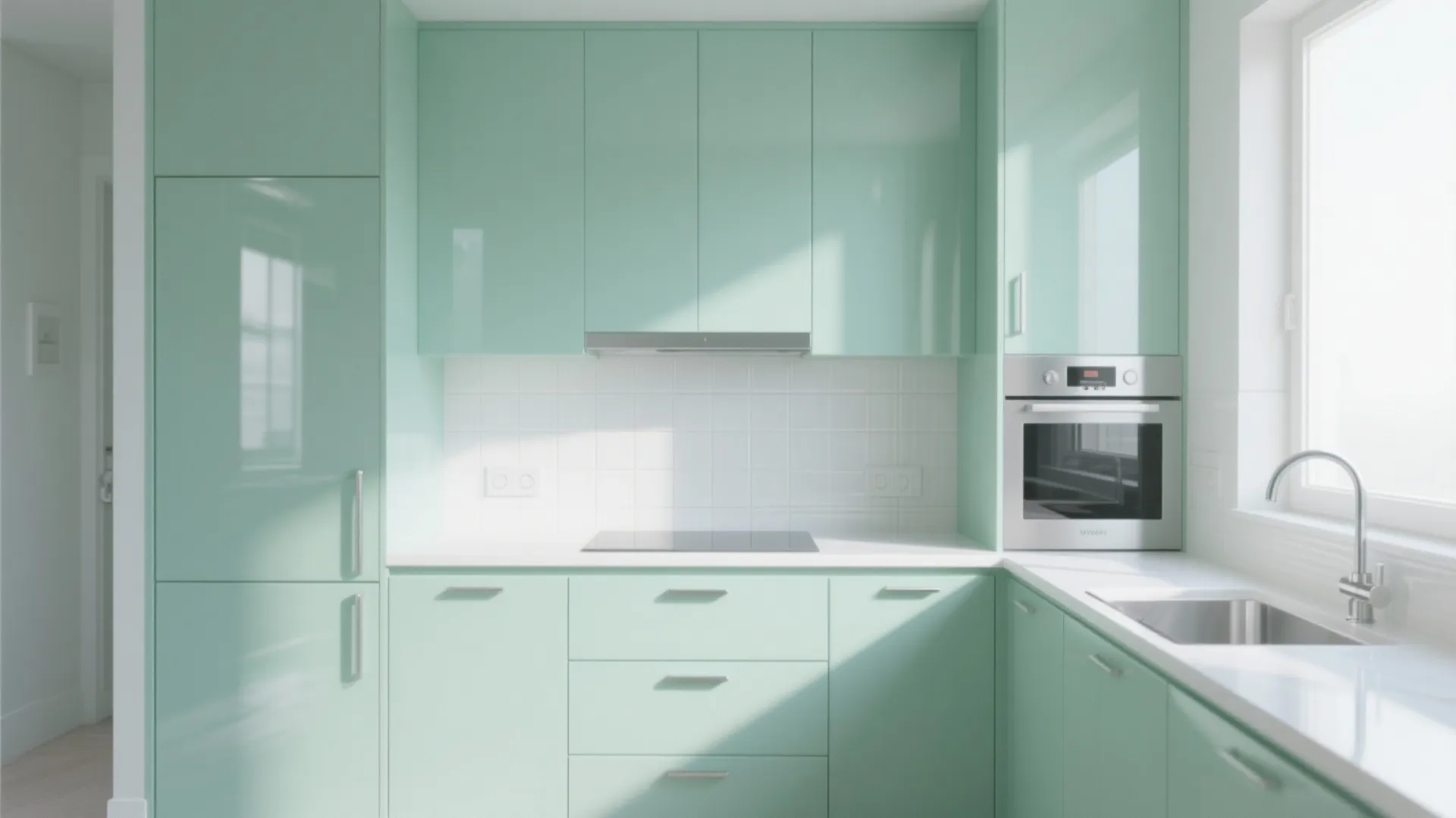 3) Mint and Minimalist Brightening