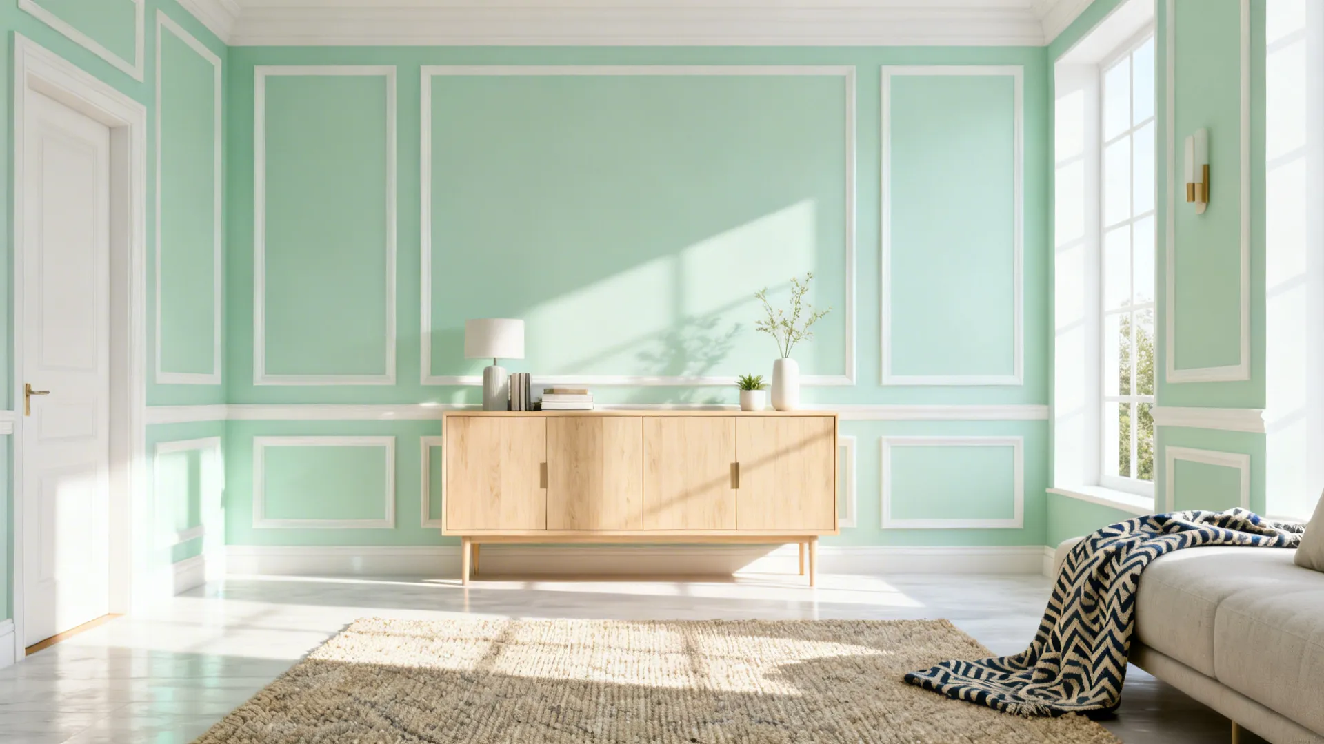 3. Mint for Fresh, Bright Small Rooms
