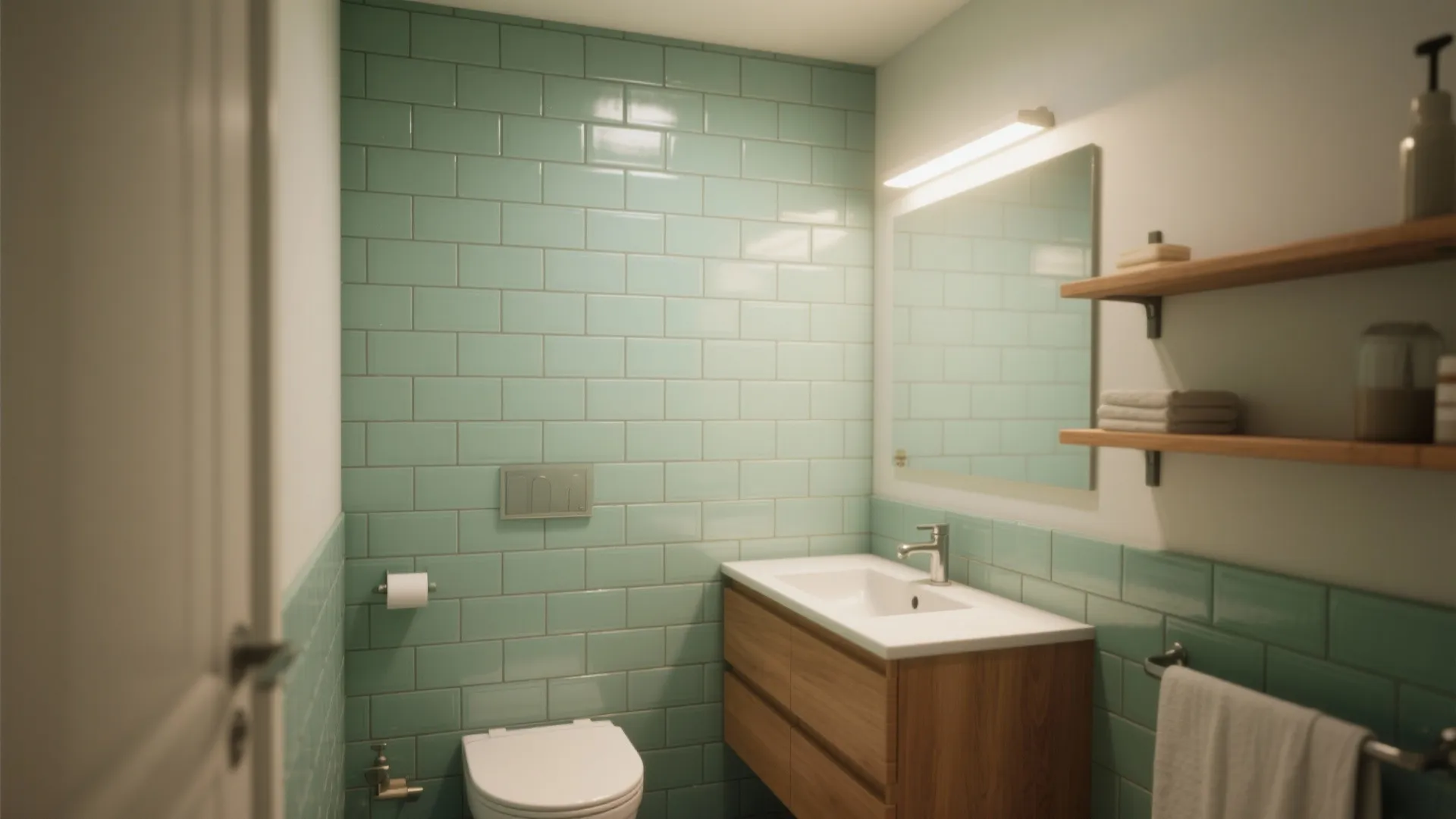 2. Mint Subway for a Fresh Look