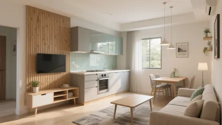 5 Design Ideas for a Mira Road 1 BHK Flat
