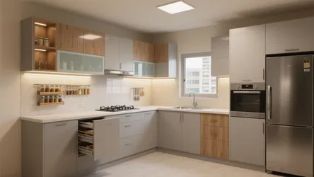 3 BHK Flat in Mira Road: 5 Smart Kitchen Design Ideas