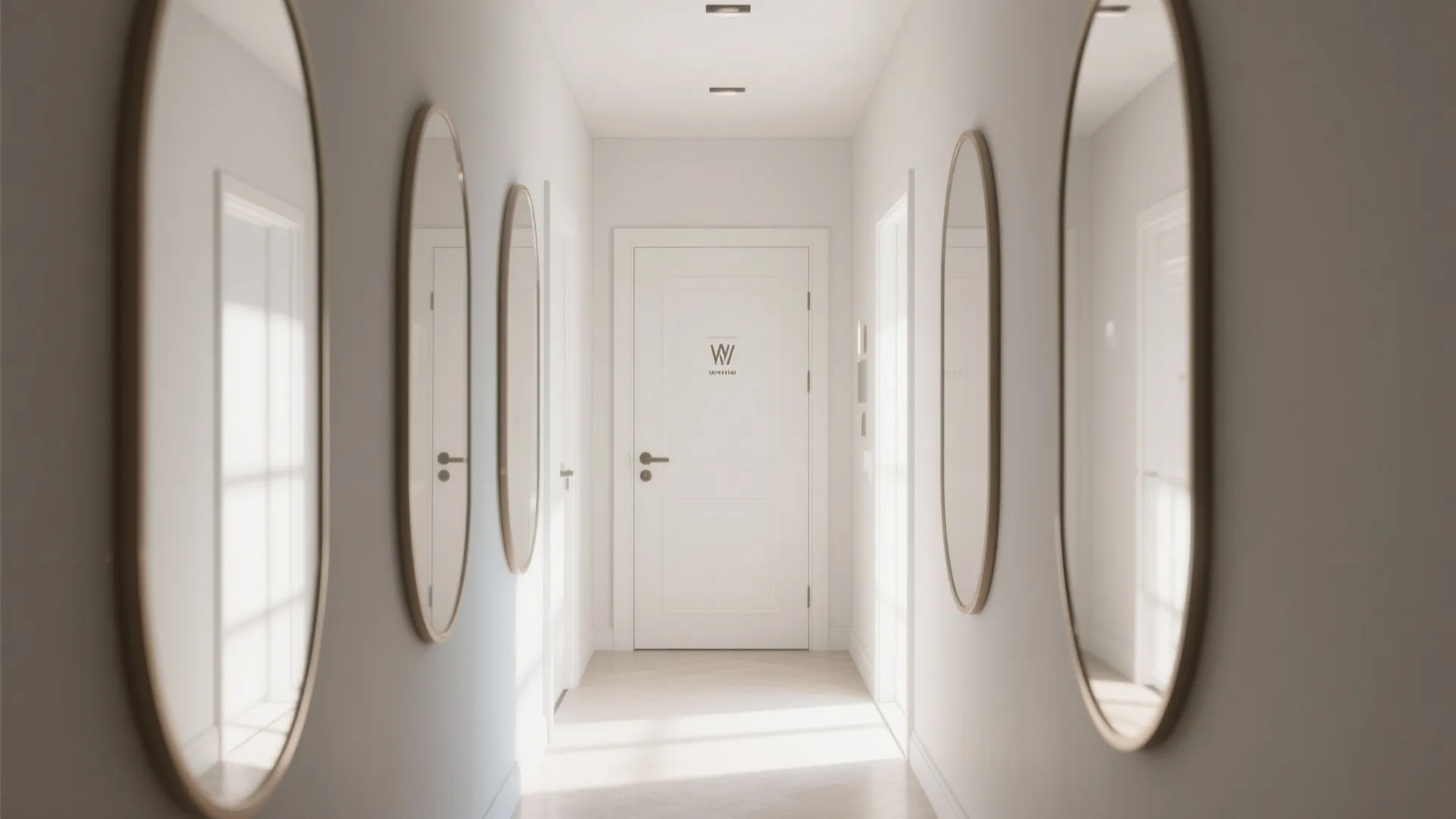 Mirrored Accents for Spaciousness