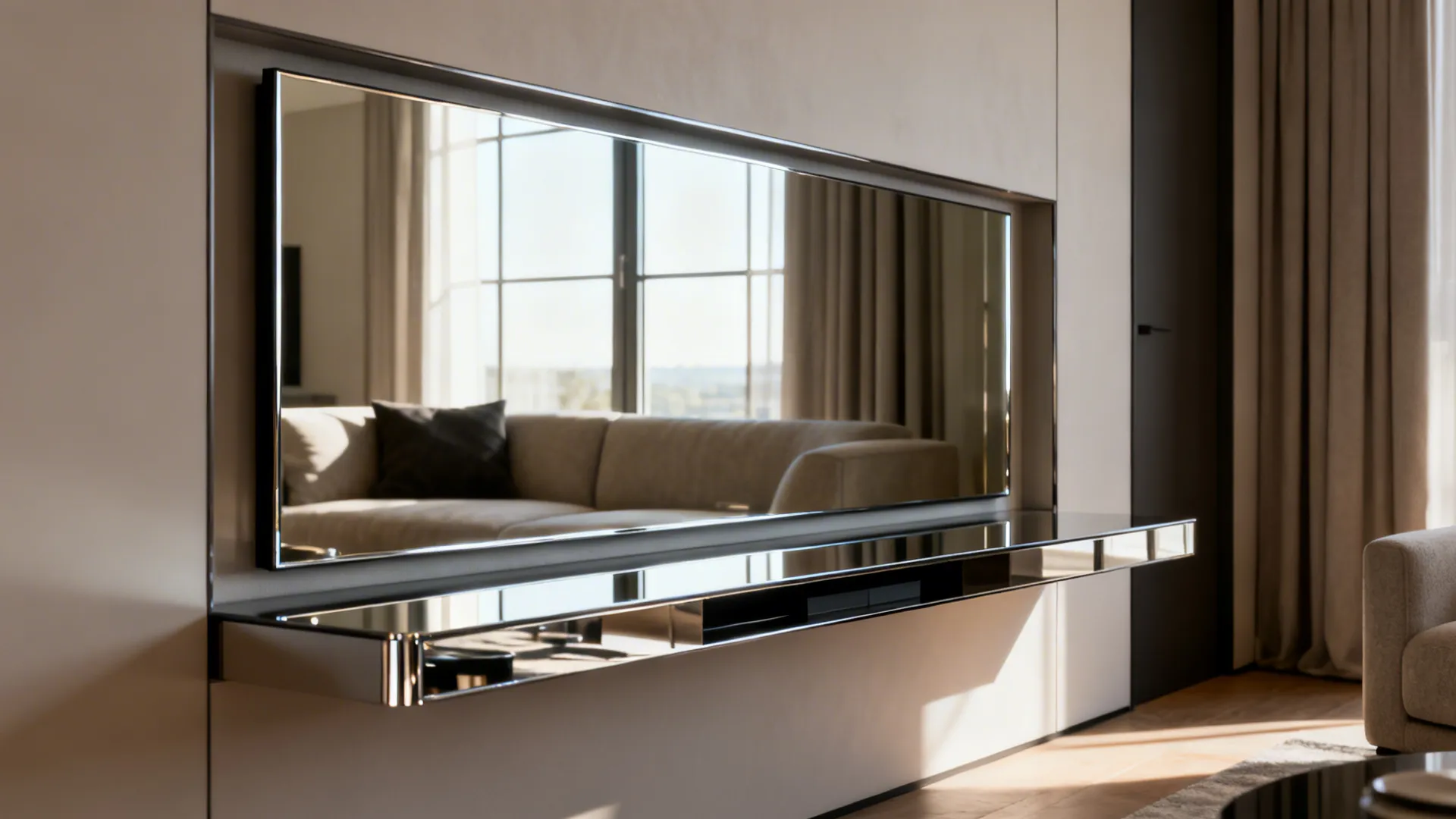 5. Mirror and reflective accents