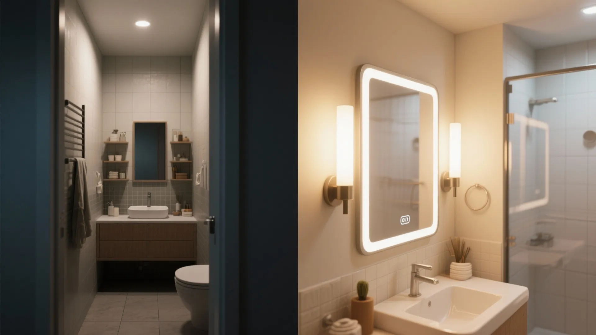 4. Pair with mirrors to amplify light