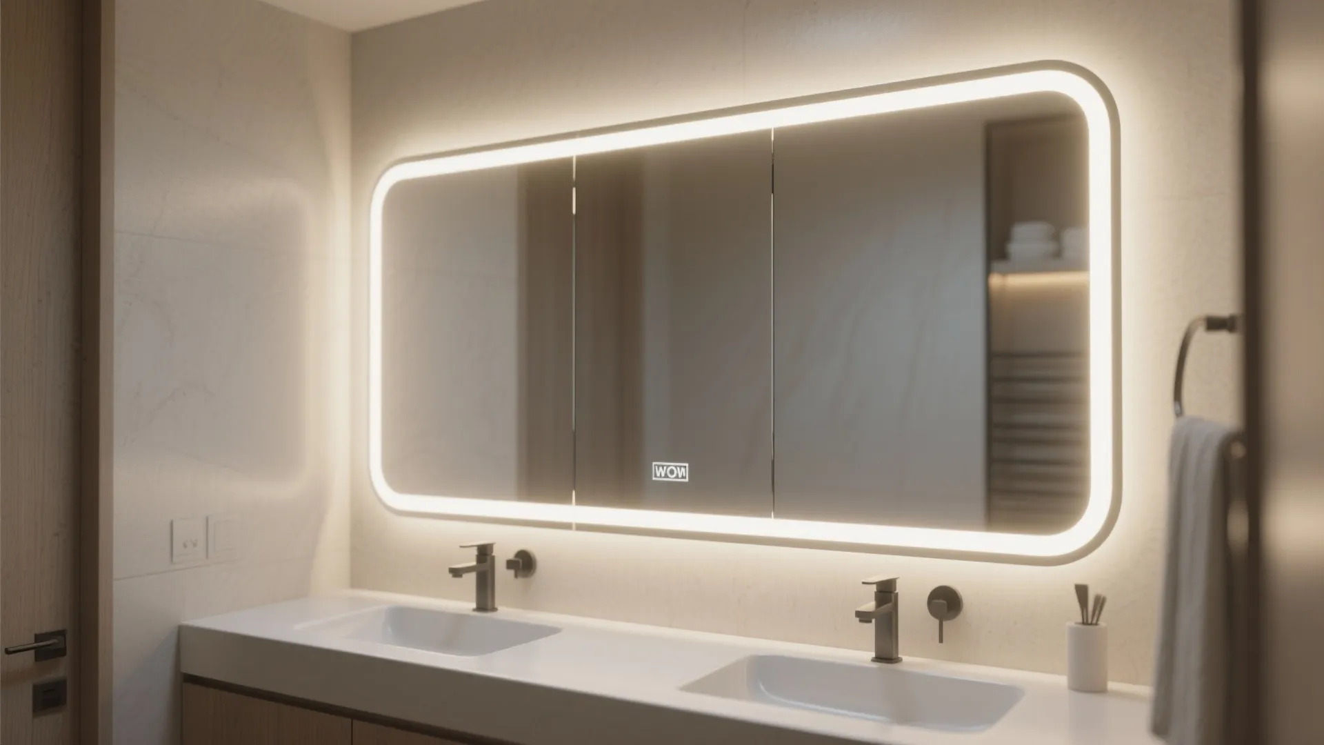 2. Mirror Backlighting