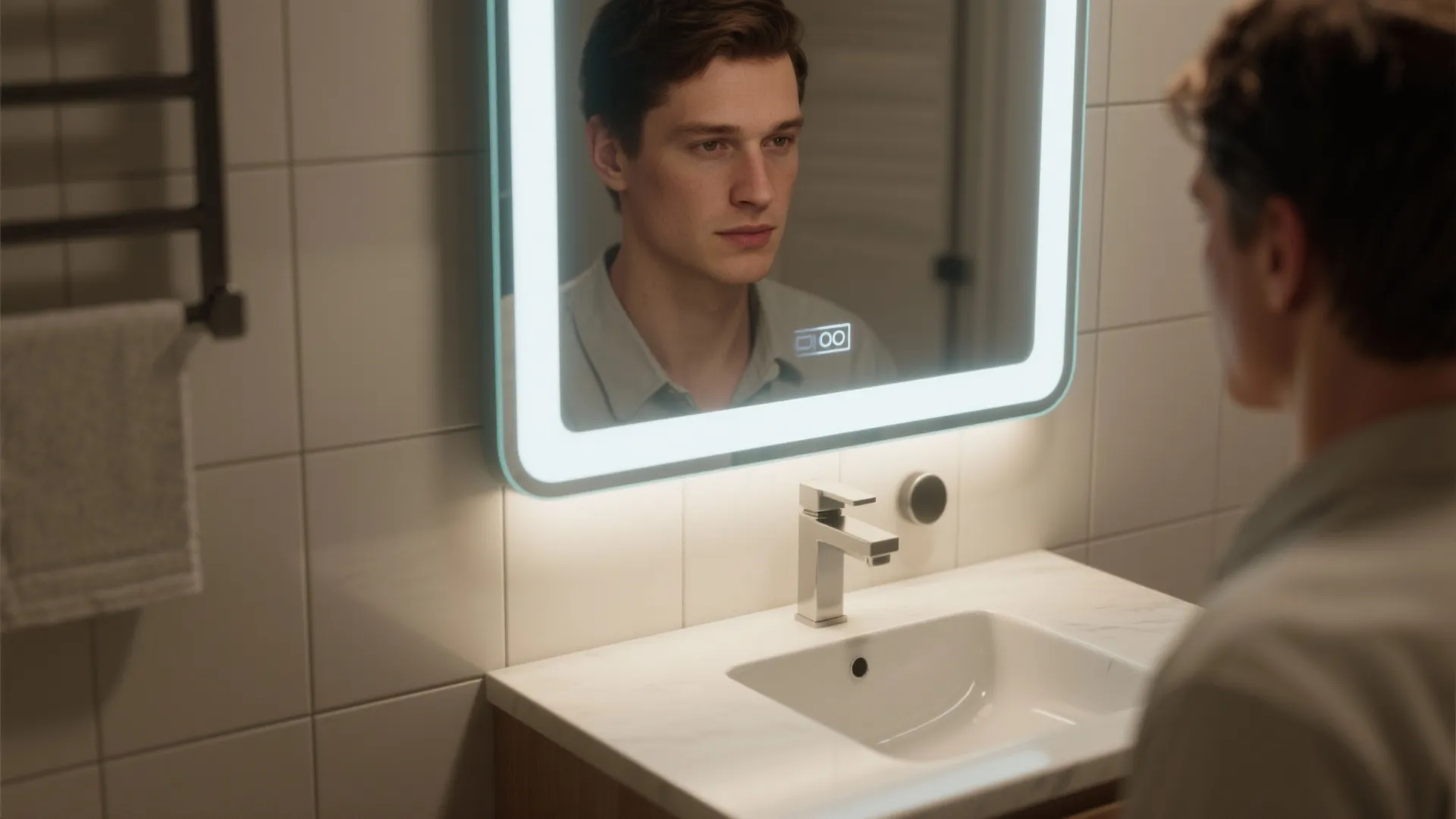 3. Integrated Mirror Backlighting