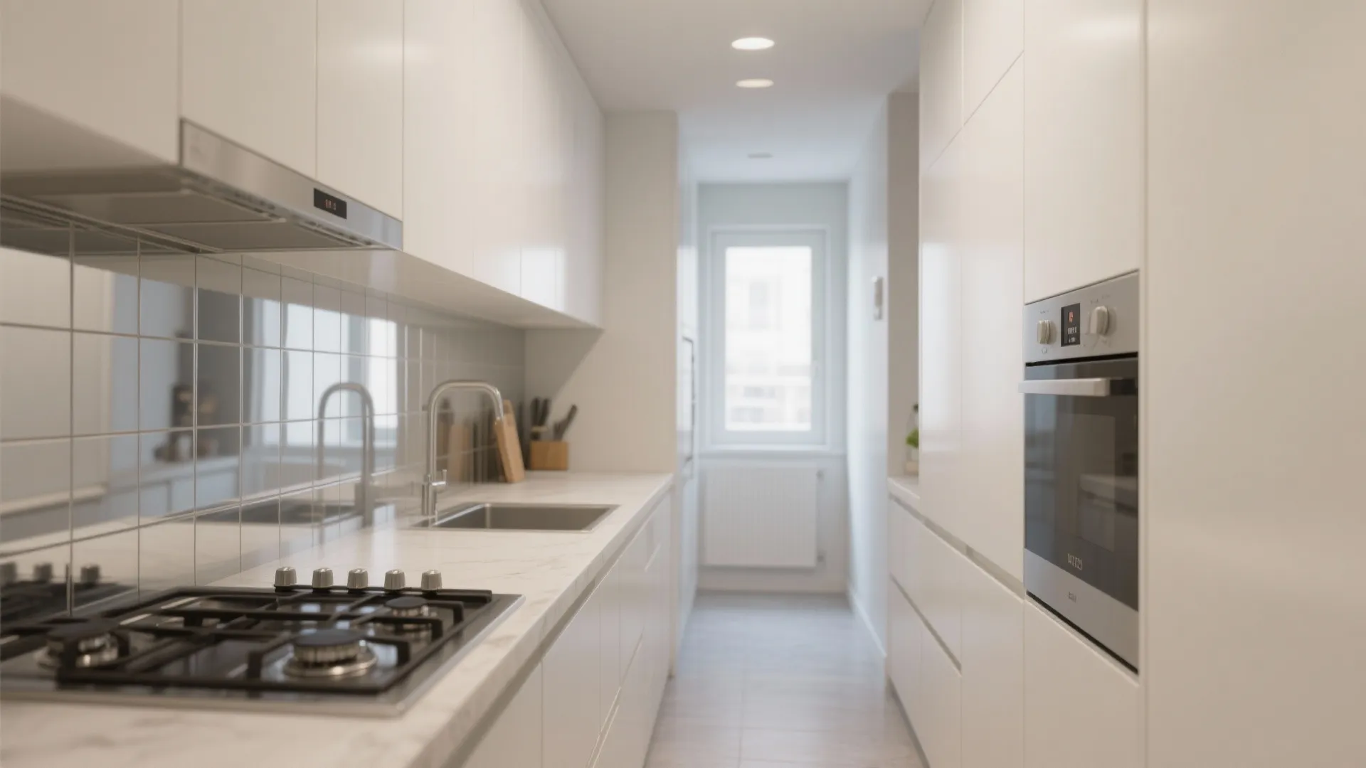 7. Mirror Backsplash