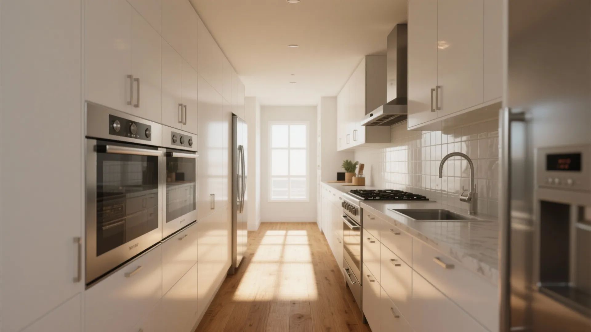 5. Mirror Backsplashes