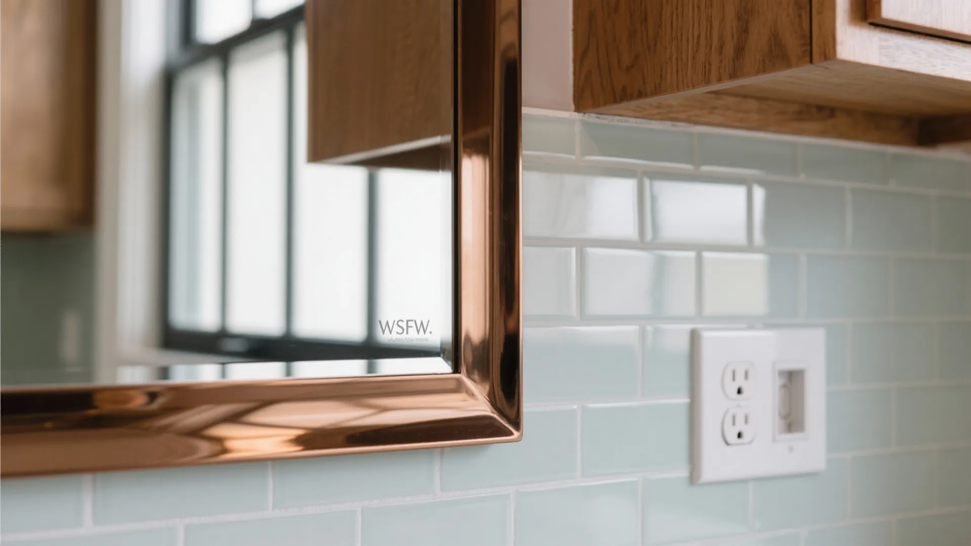 4) Reflective and textural glass: mirrors, fluted panels, and backsplashes