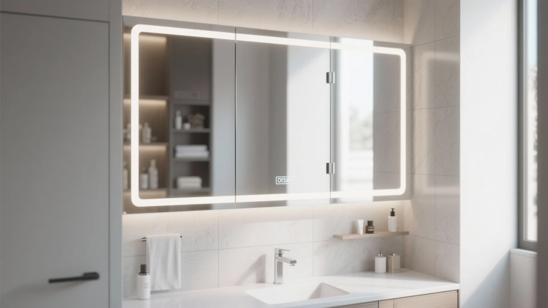Multi-Functional Mirror Cabinets