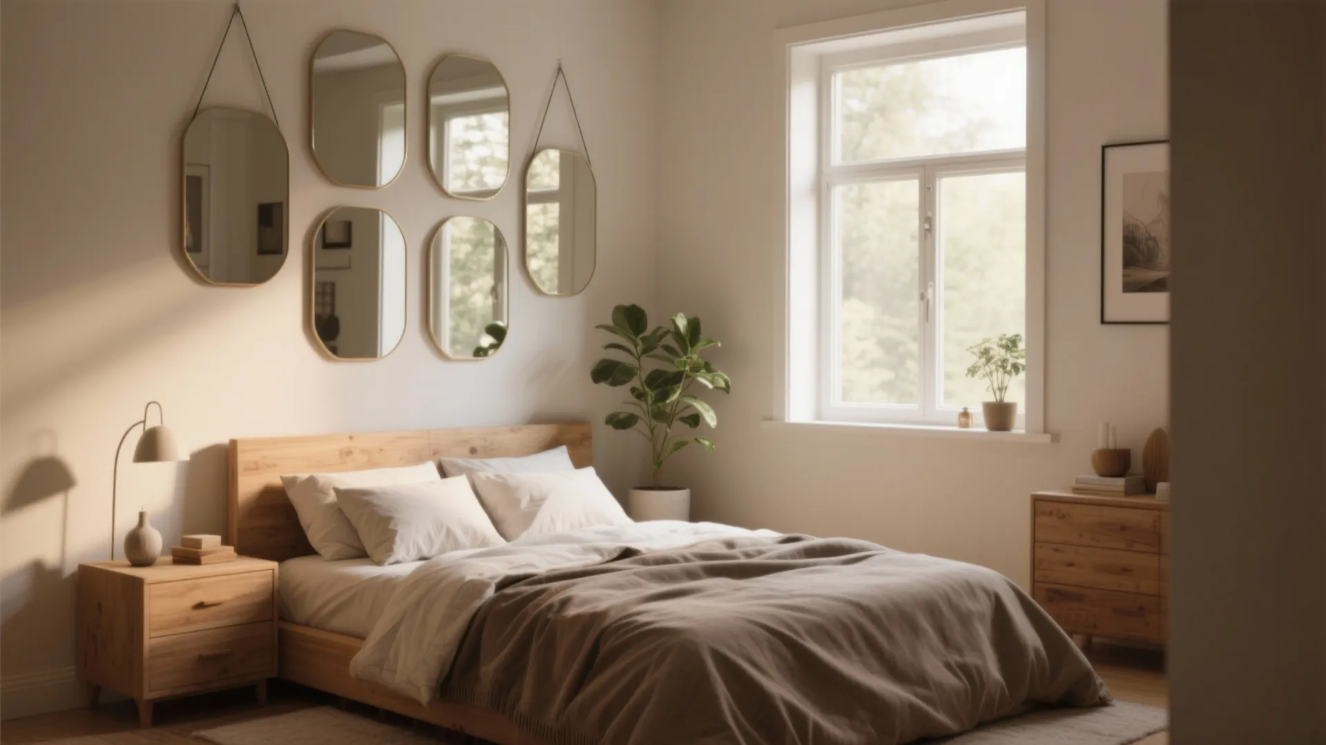 Bedroom Mirror Decor: 5 Fresh Ideas: Creative mirror layouts to make small bedrooms feel brighter and bigger