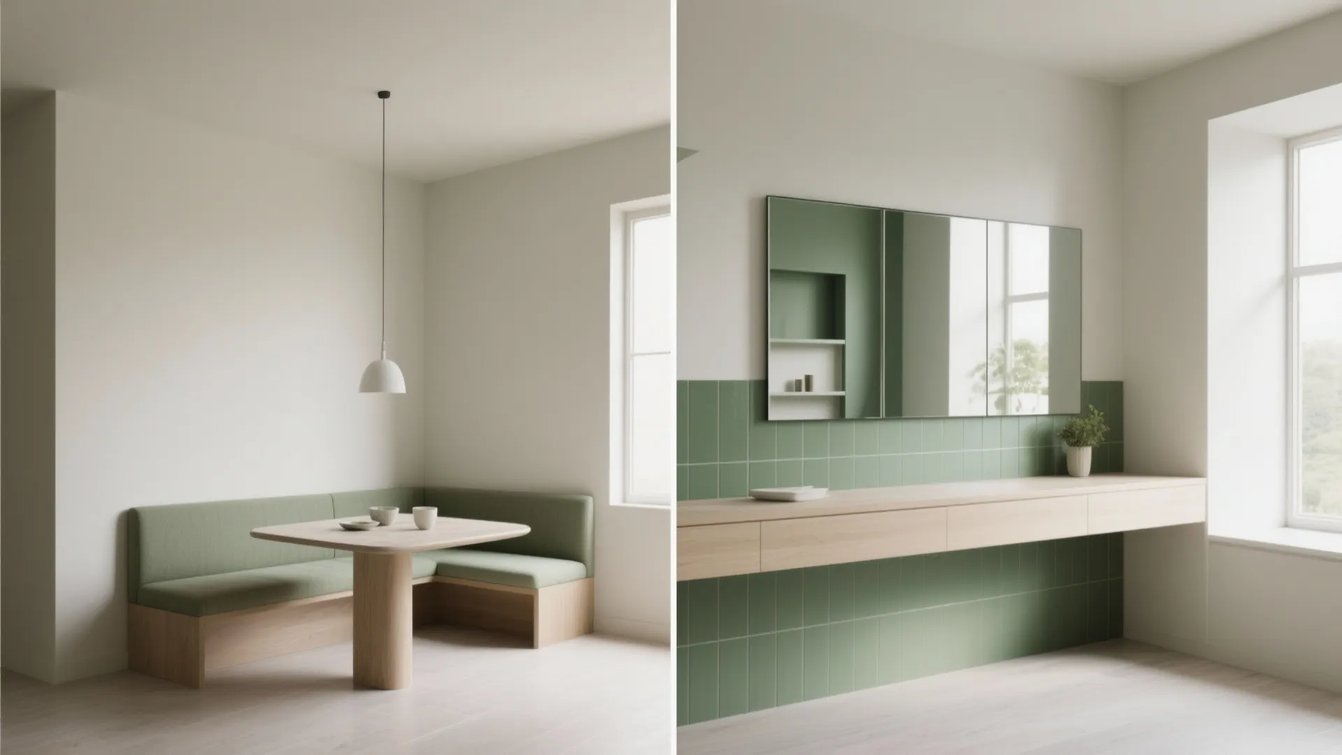 4. Tricks with mirrors, harmonized color and scale