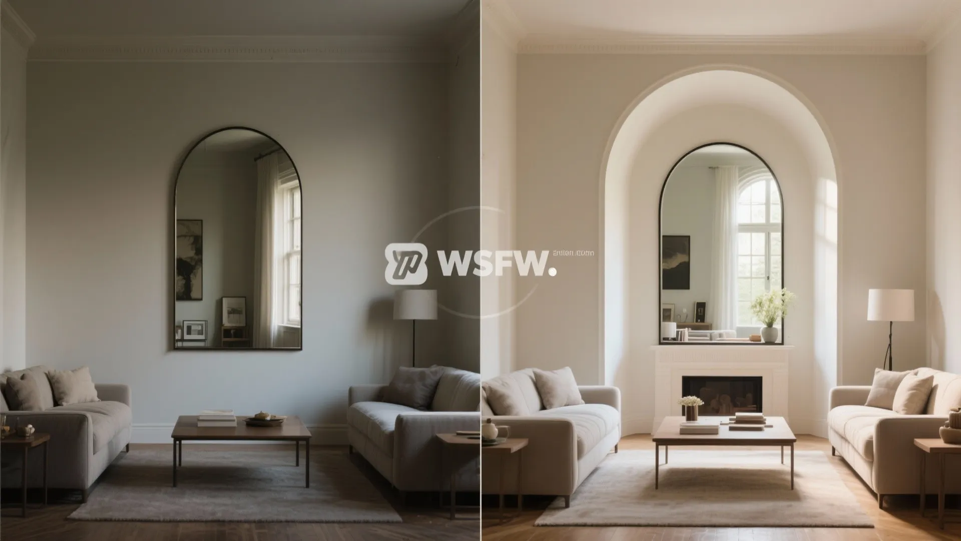 Statement Mirrors as Light Multipliers