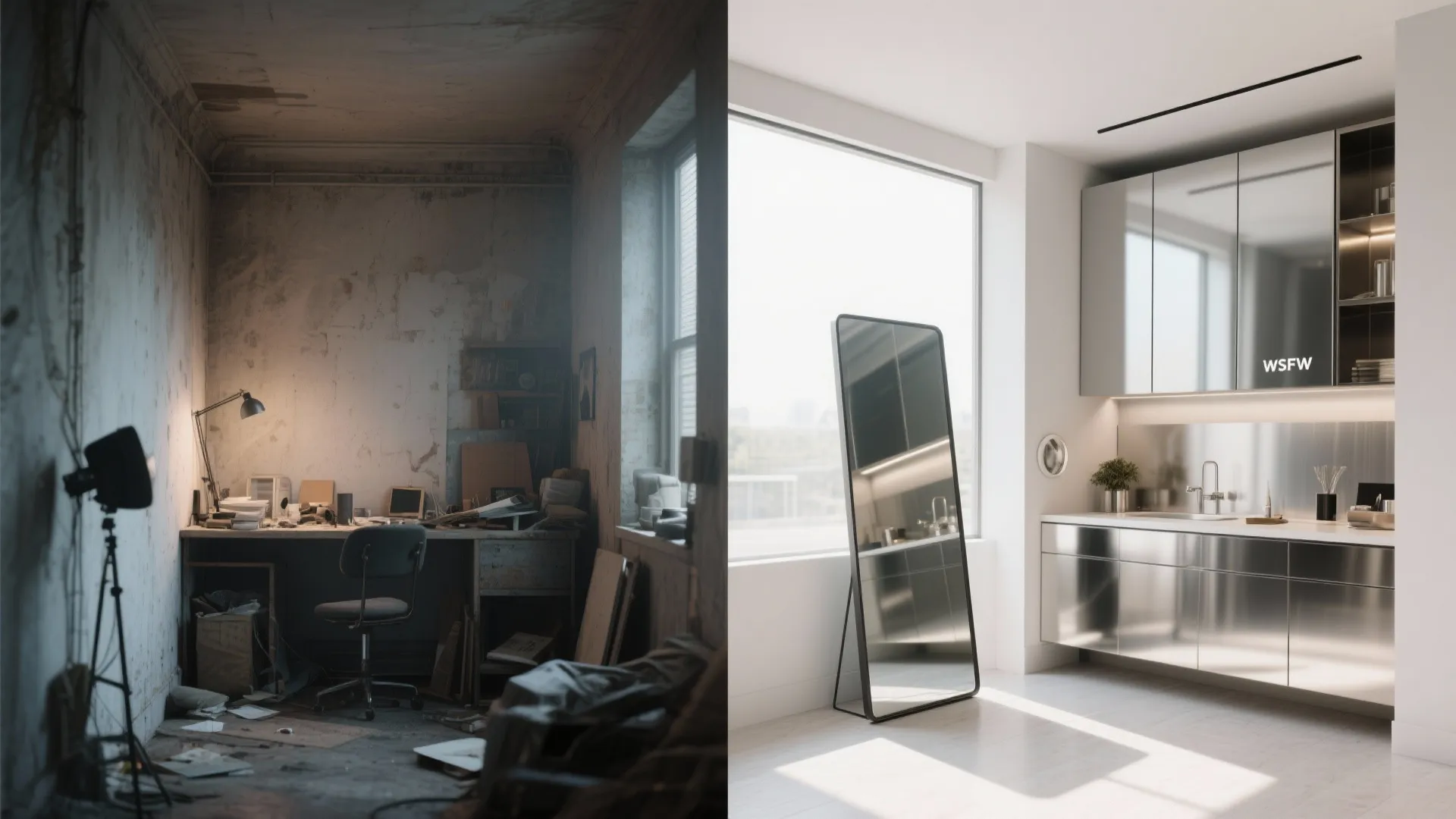 4. Reflective surfaces and mirrors to amplify light