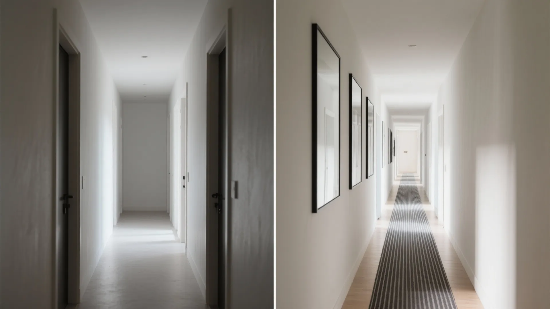 Make It Feel Wider with Mirrors and Lines