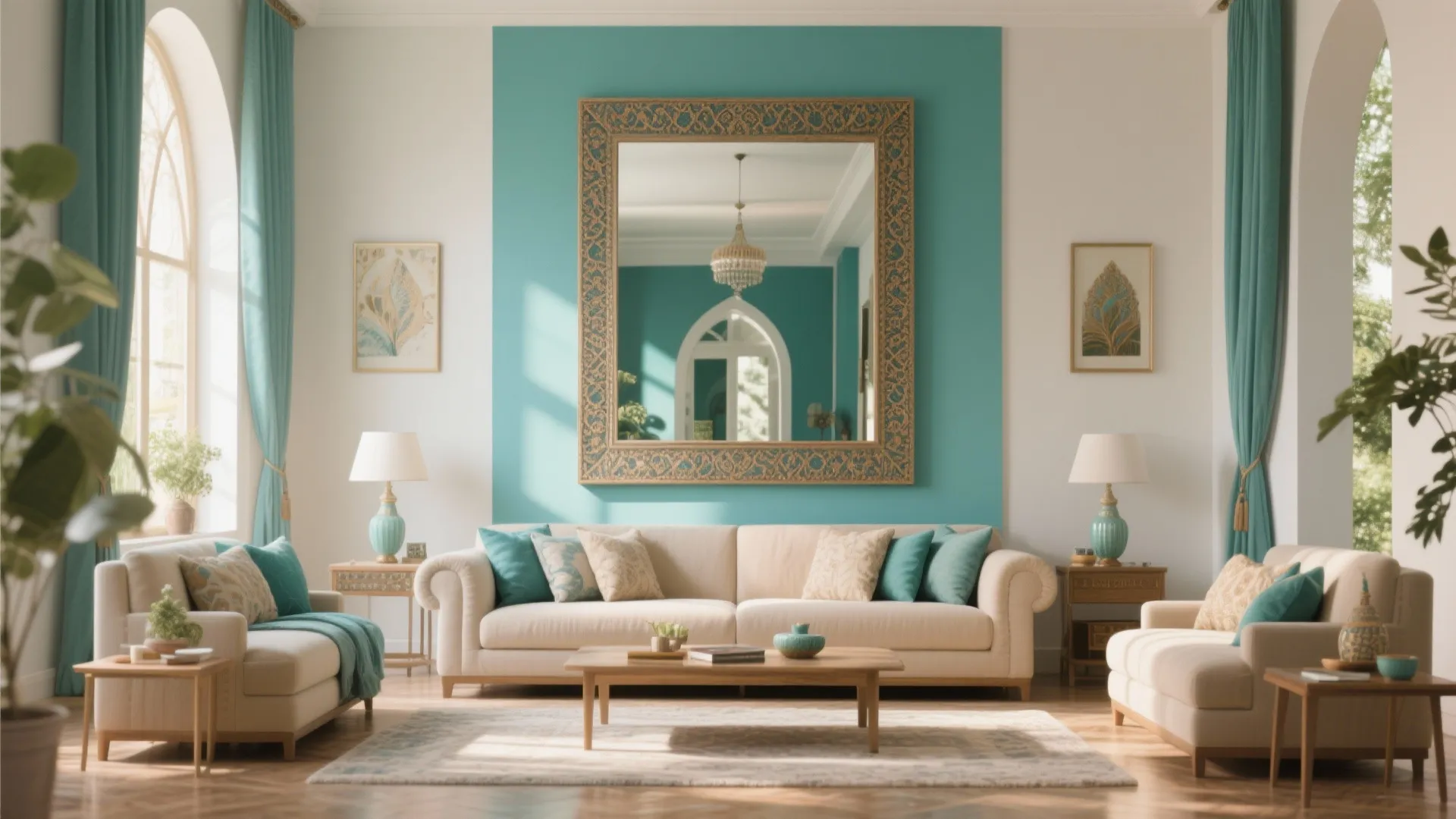 3. Mirrors for Depth and Light