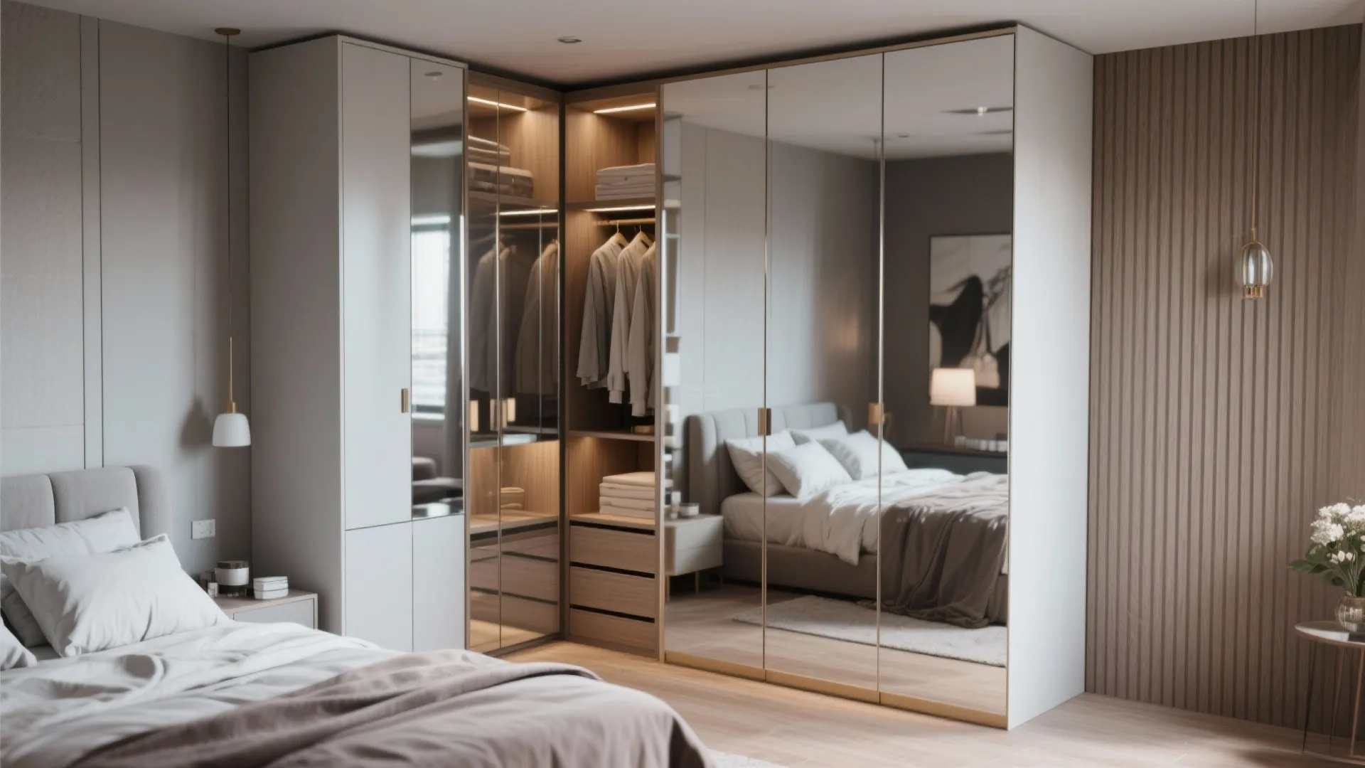 10. Full-Length Mirror Cabinet