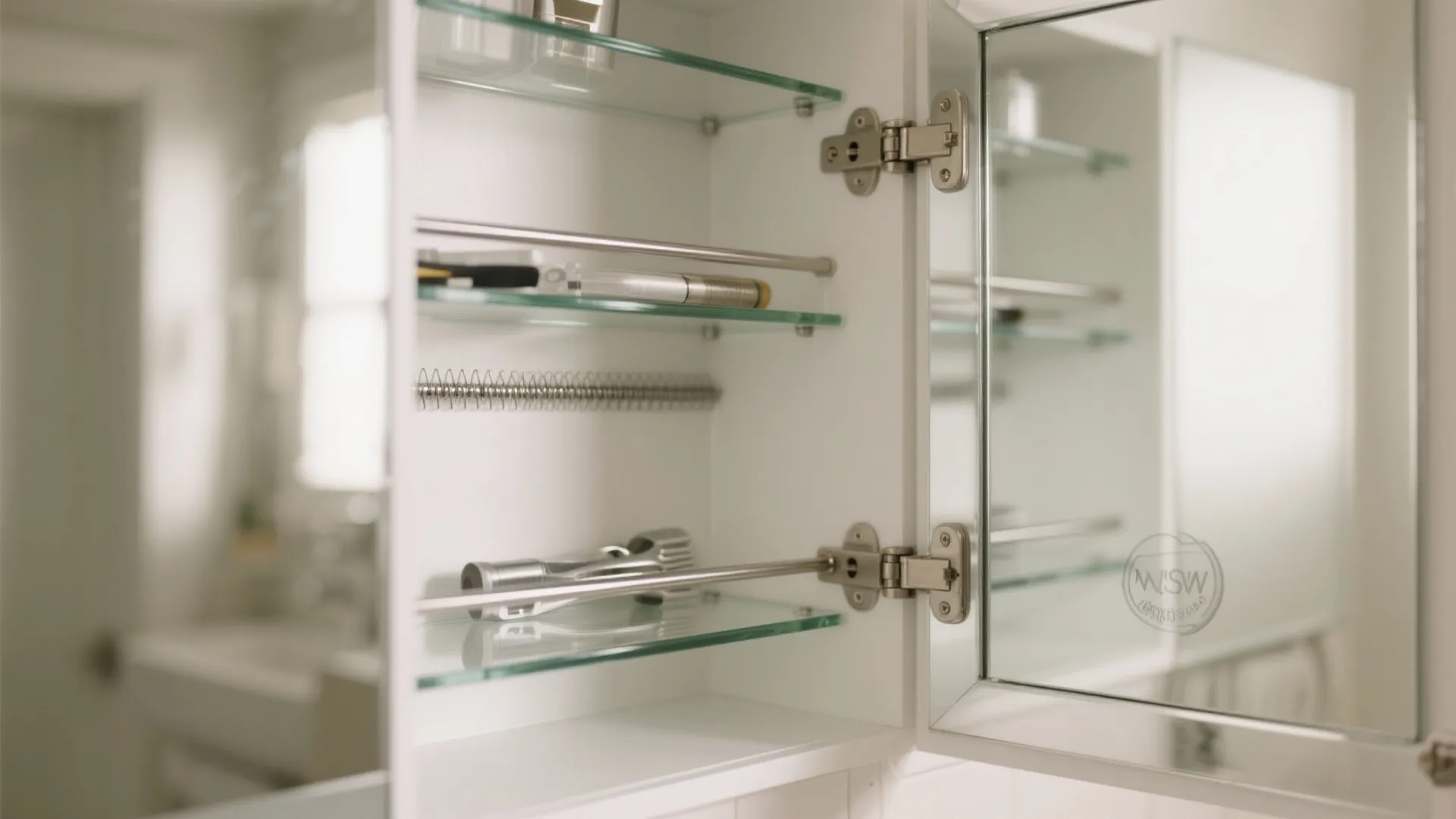 Mirrored Storage Cabinets (Recessed or Surface-Mount)