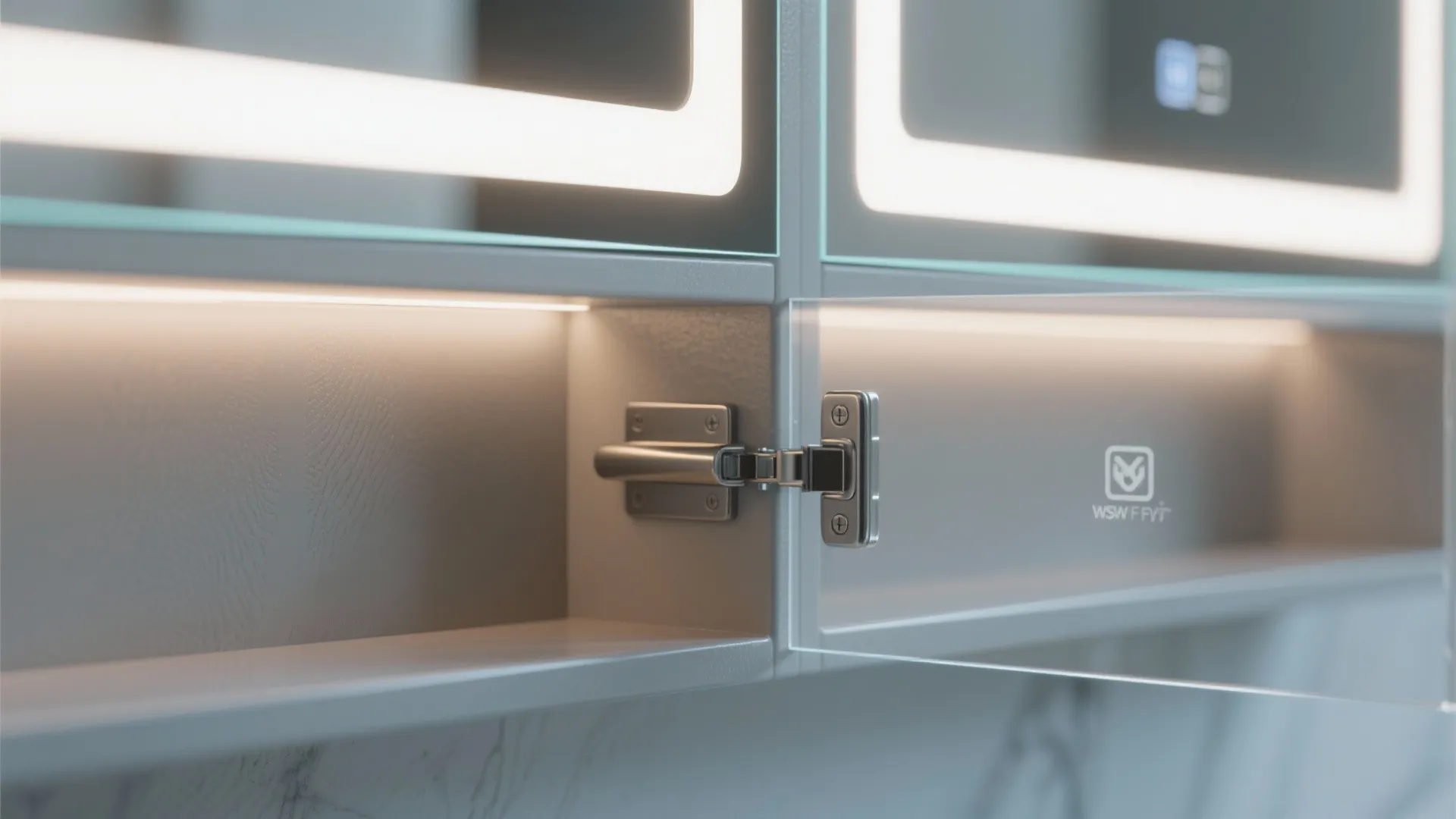 Mirrored Medicine Cabinets With Hidden Shelves