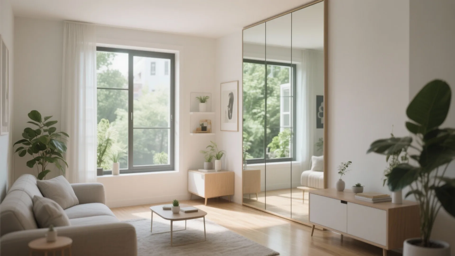 5. Use of Mirrors to Create Depth