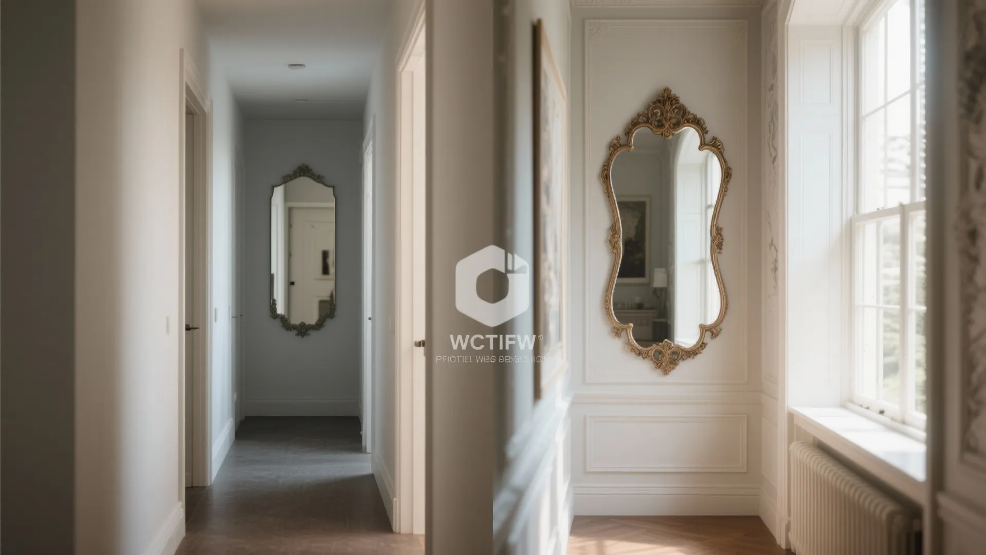Mirrors to create depth