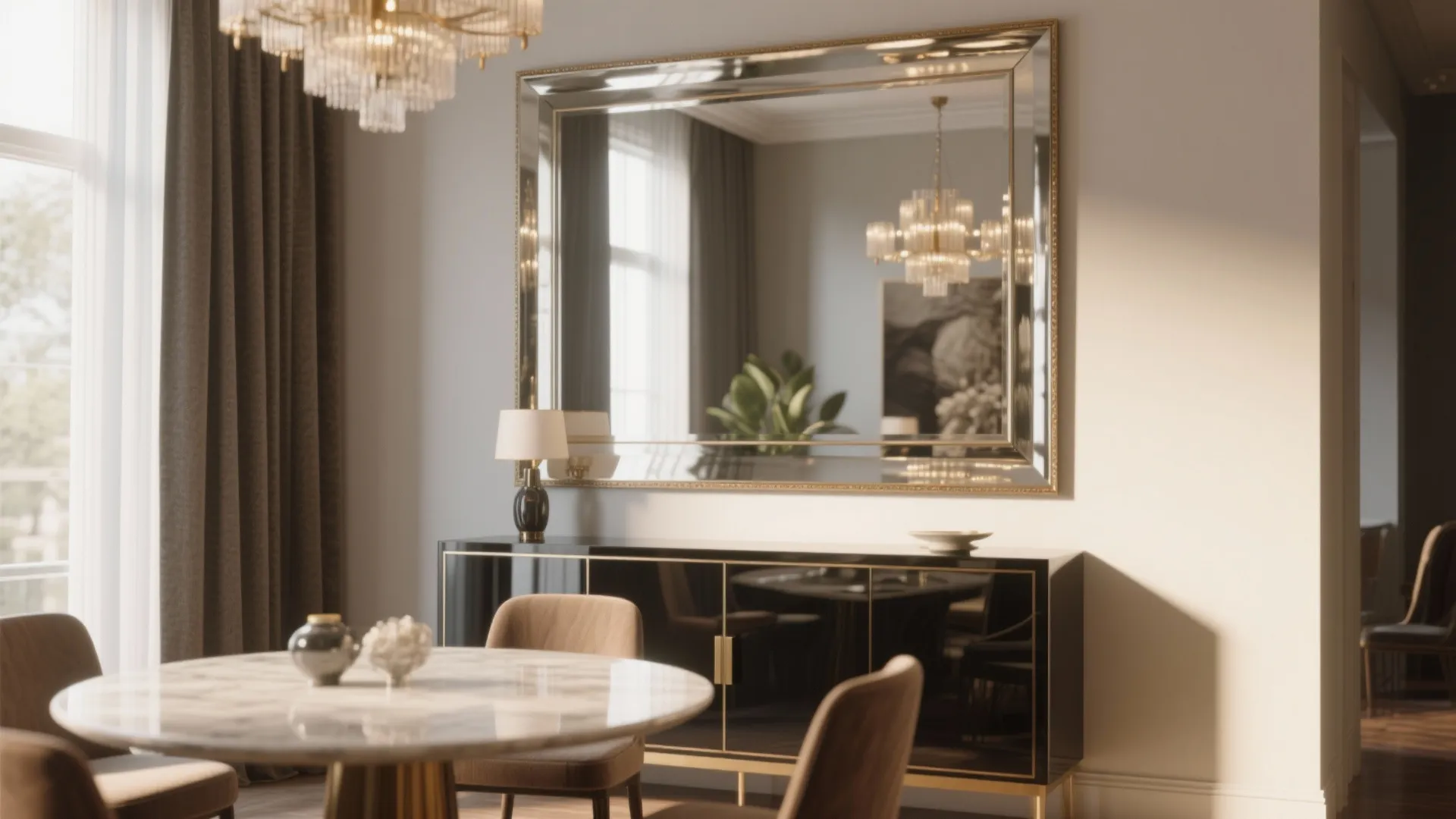 3. Reflective Surfaces: Mirrors and Gloss for Depth