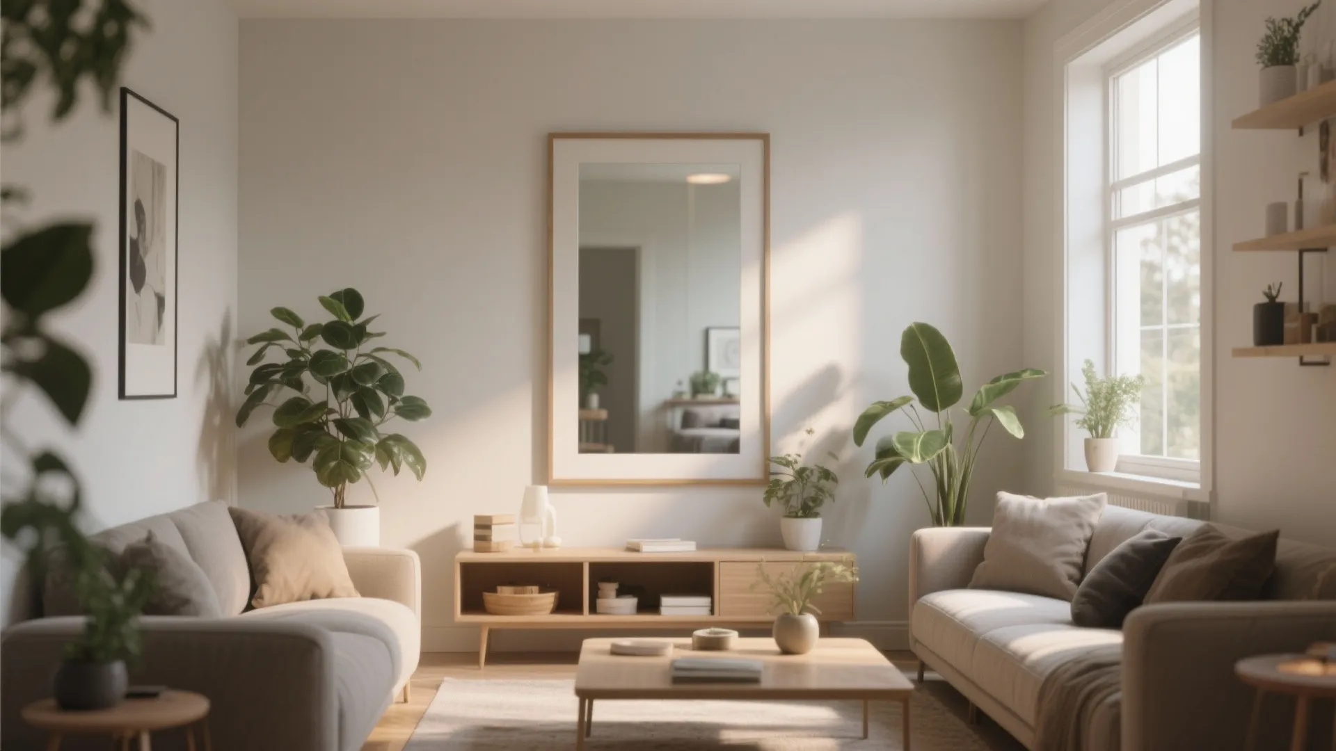 5. Mirrors to Create Depth