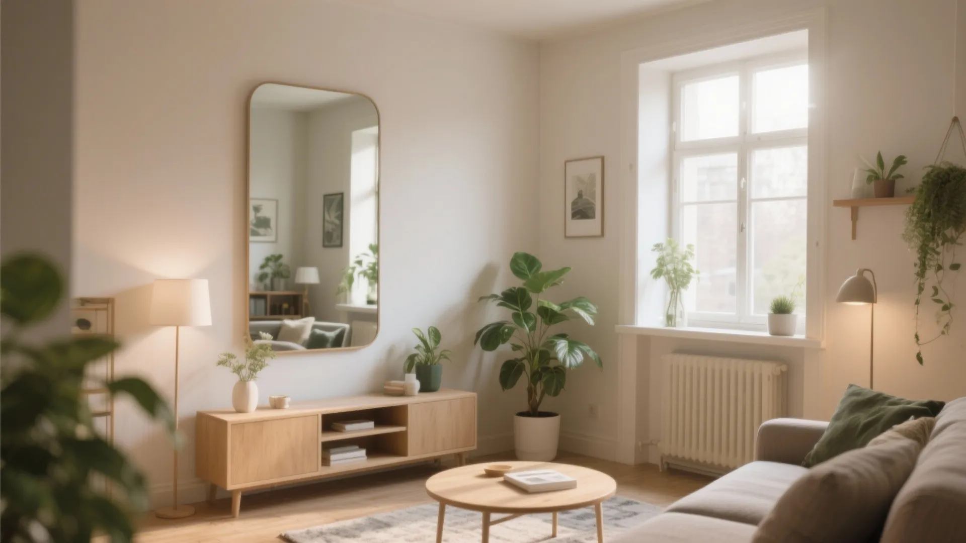 8. Use of Mirrors for Depth