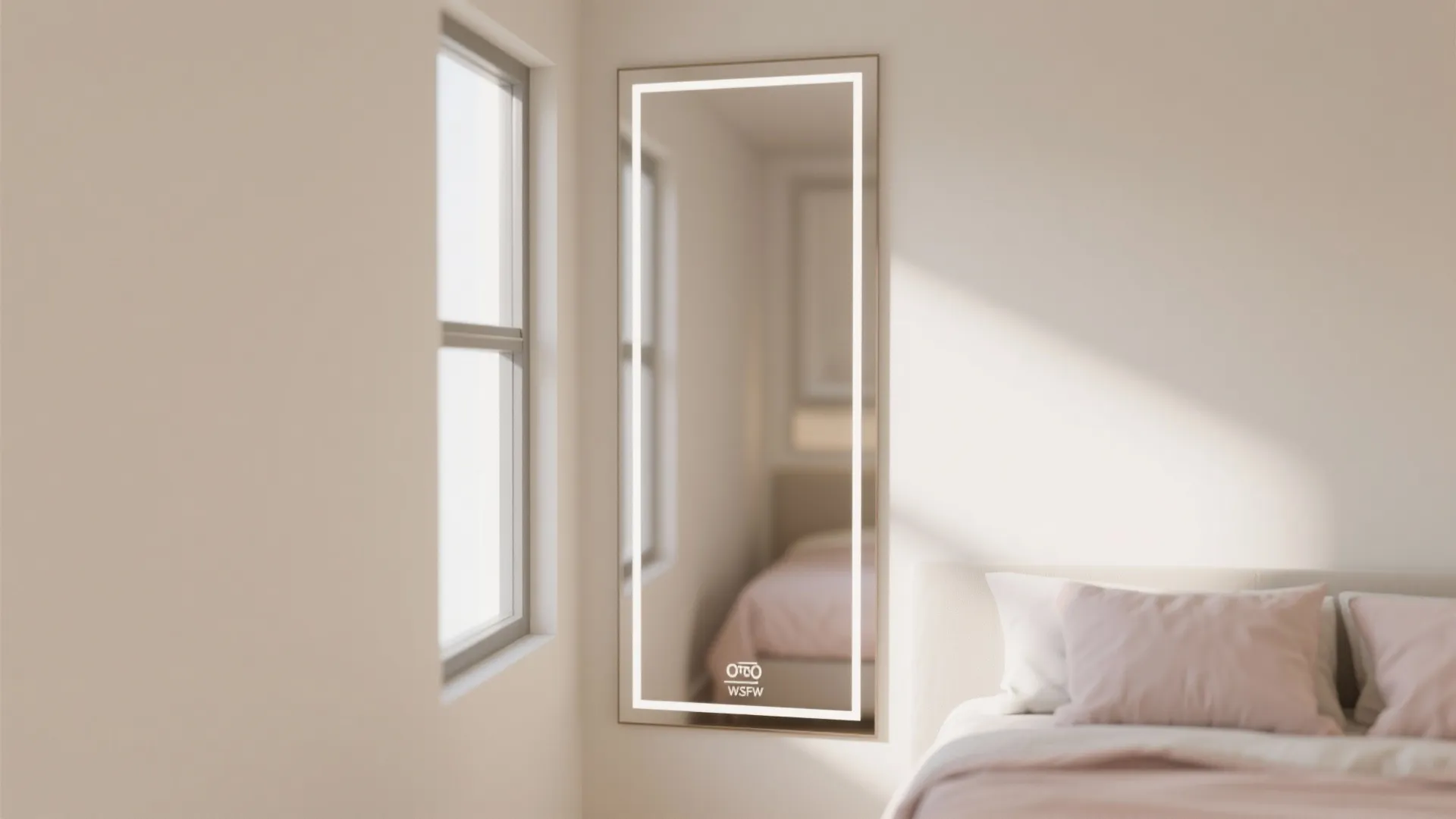 3. Light colors and reflective surfaces