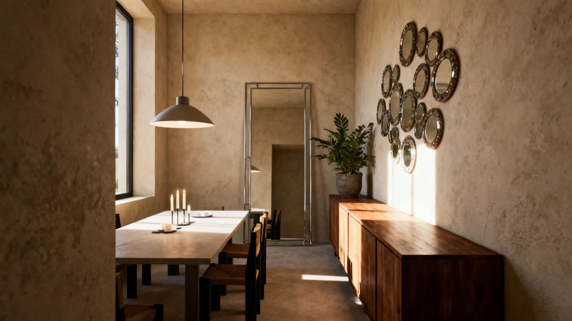 5 Dining Room Wall Decor Ideas with Mirrors