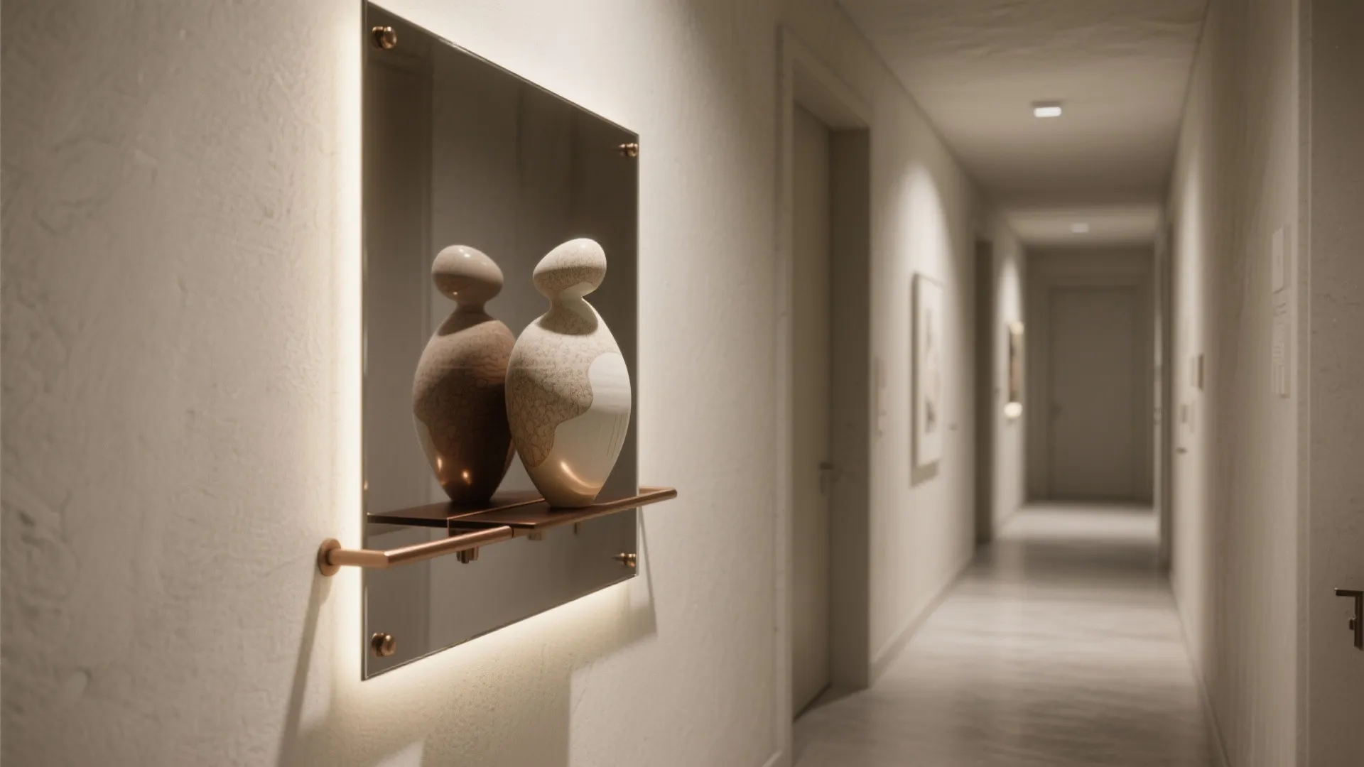 Glass-Backed or Mirrored Displays