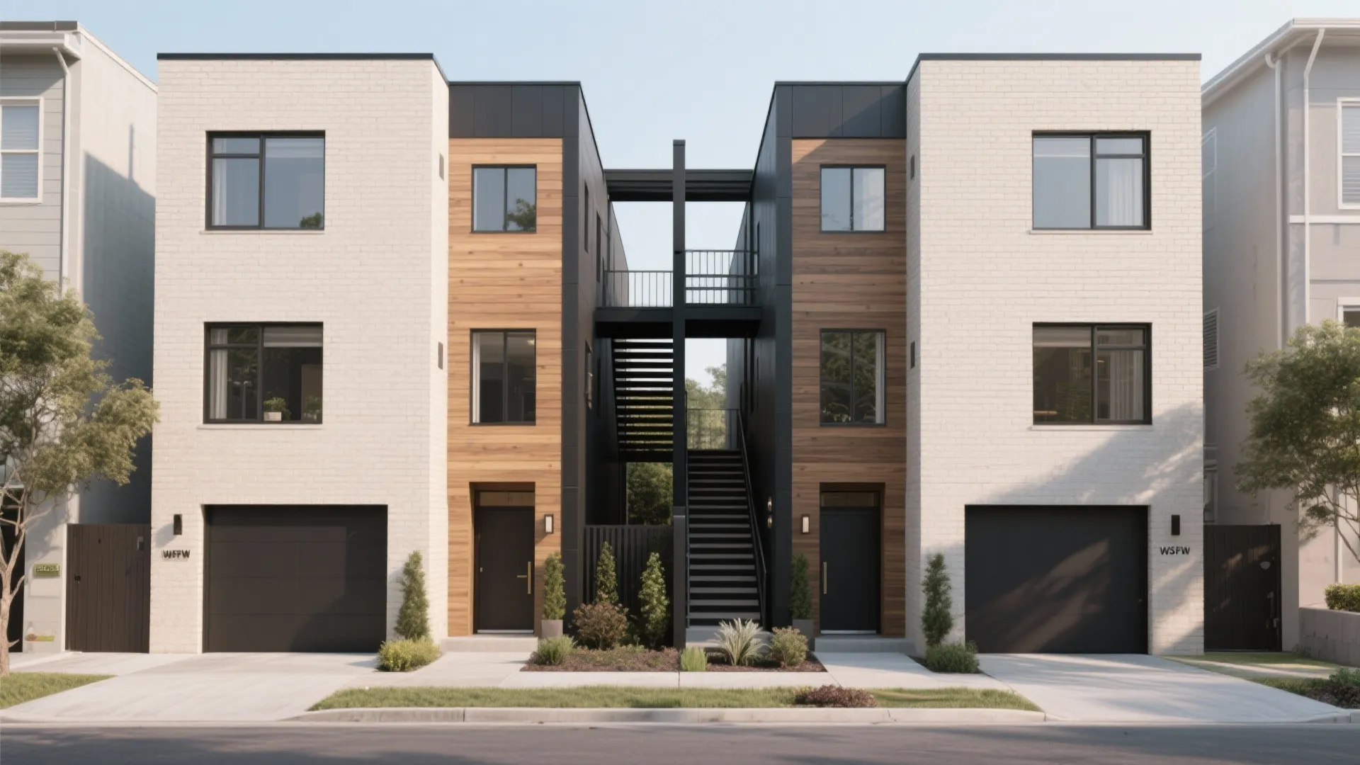 2. Narrow-Lot Duplex: Mirror-Image Efficiency