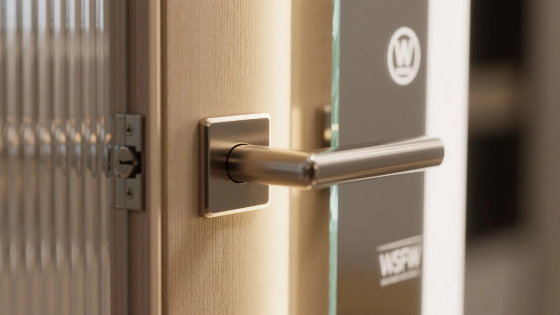 Mirror-front doors to double the light