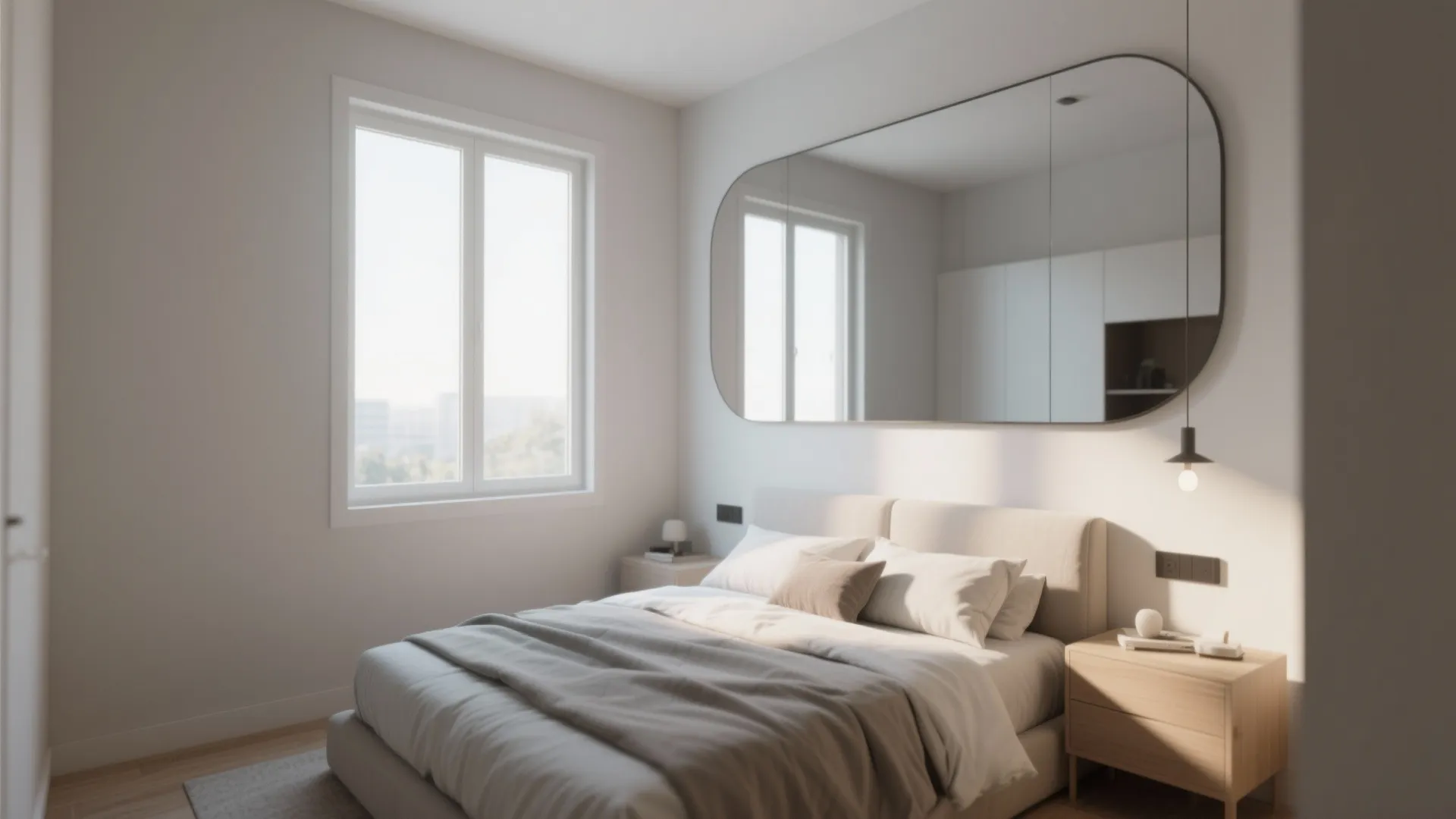 4. Use Mirrors to Expand the View