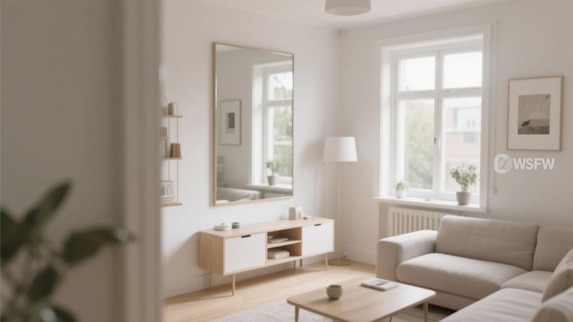 Mirrors to Expand Space