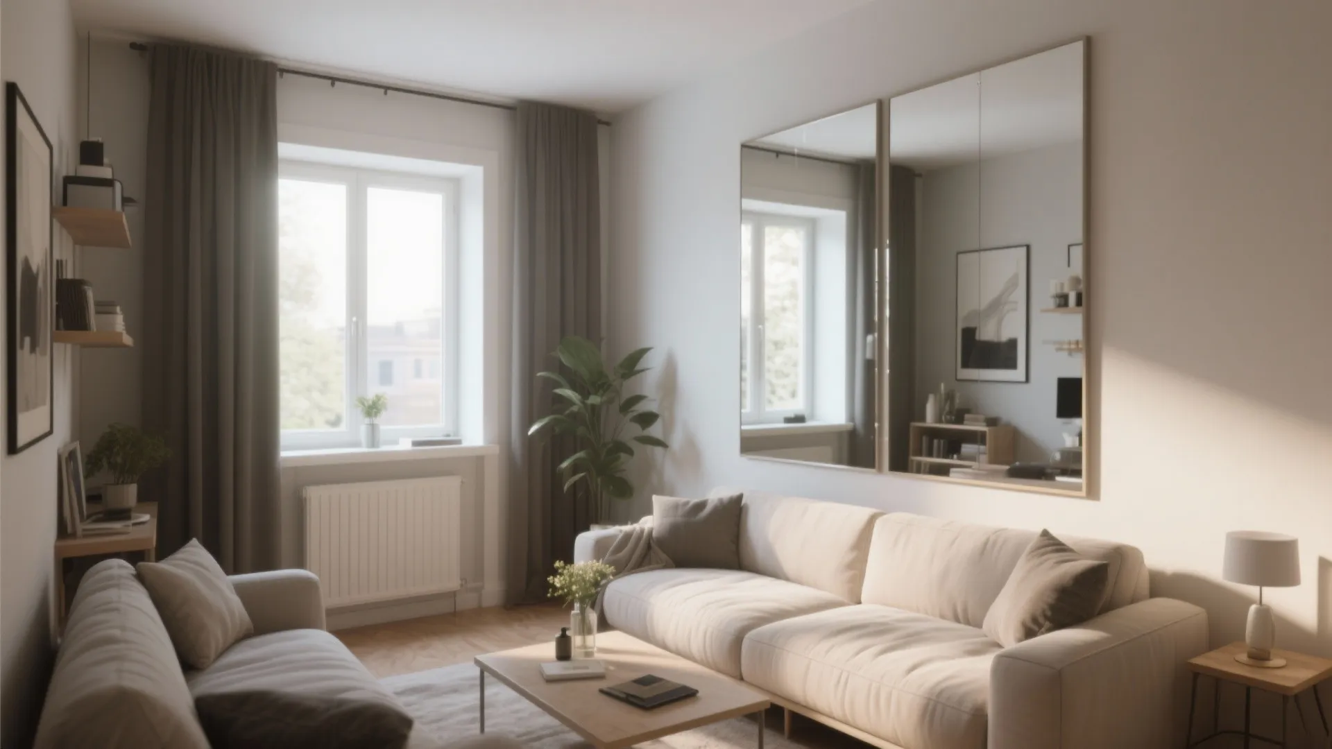 8. Mirrors to Expand Space