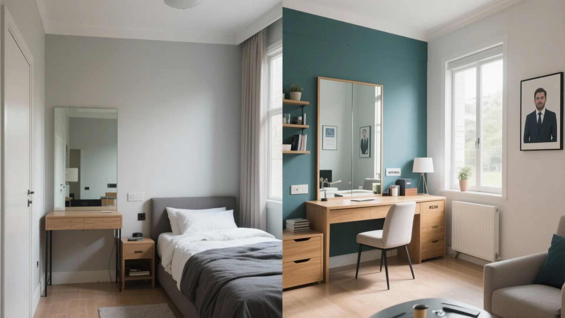 Mirrors to Expand Space