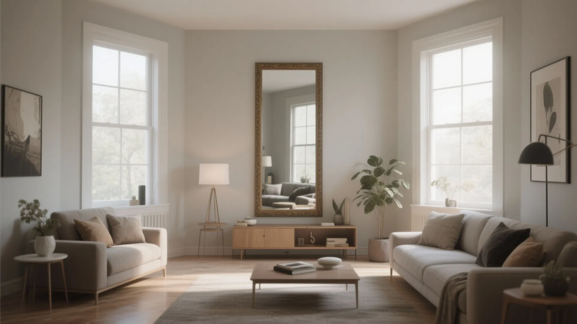 6. Mirror Placement to Expand Perception